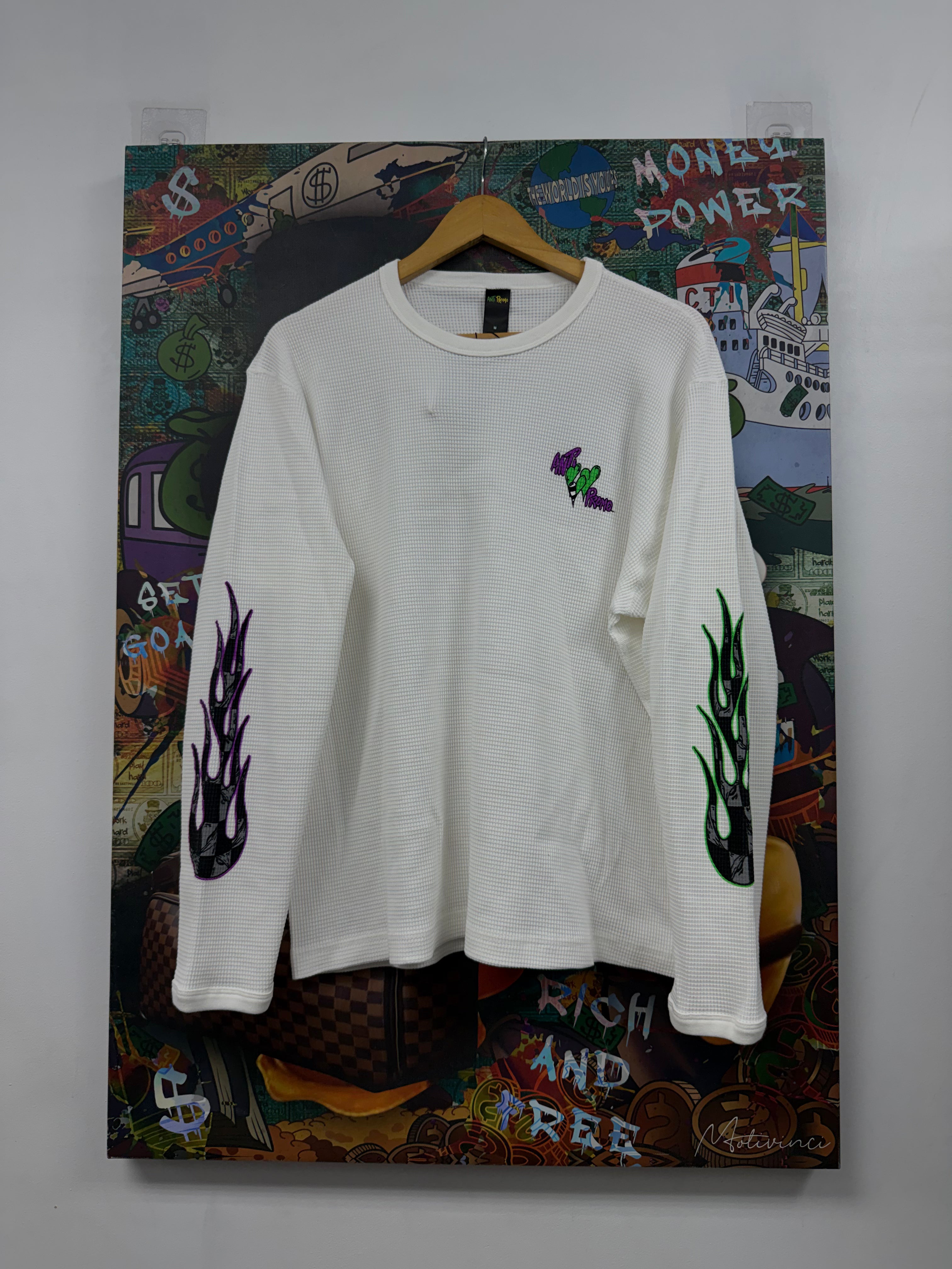 Matty Boy Anti Promo Green Purple LS Thermal