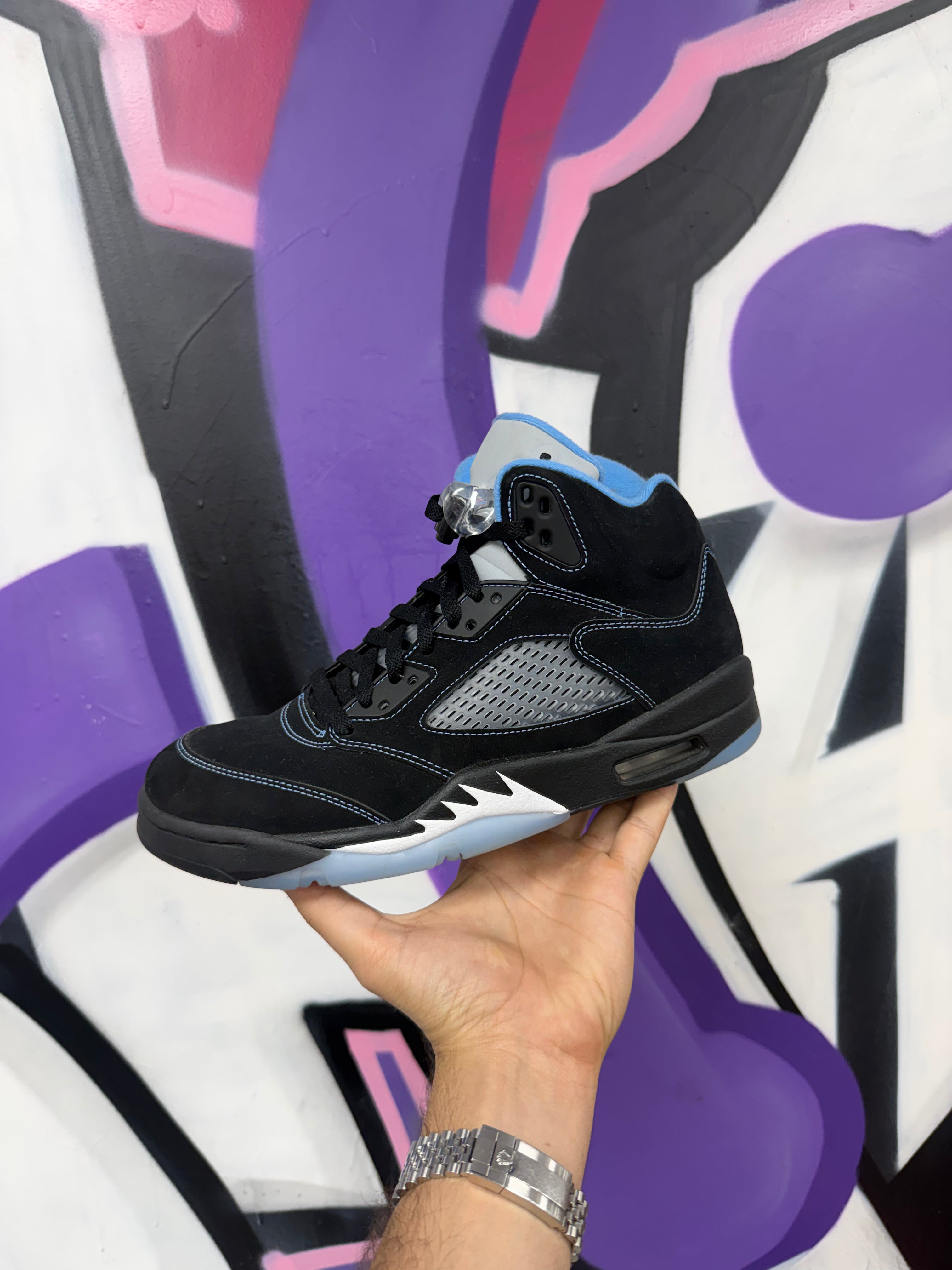 Jordan 5 University Blue Sneakers