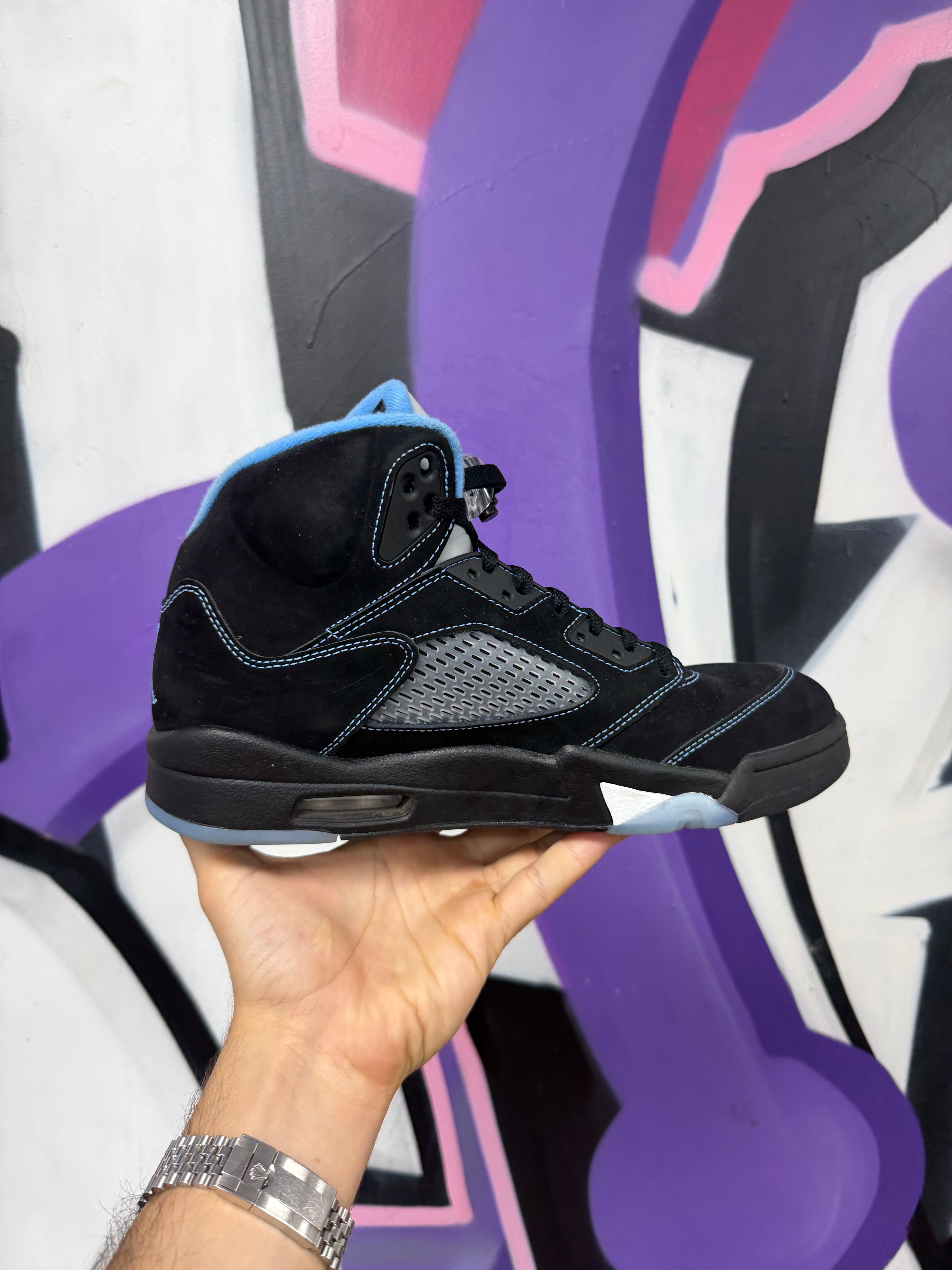 Jordan 5 University Blue Sneakers