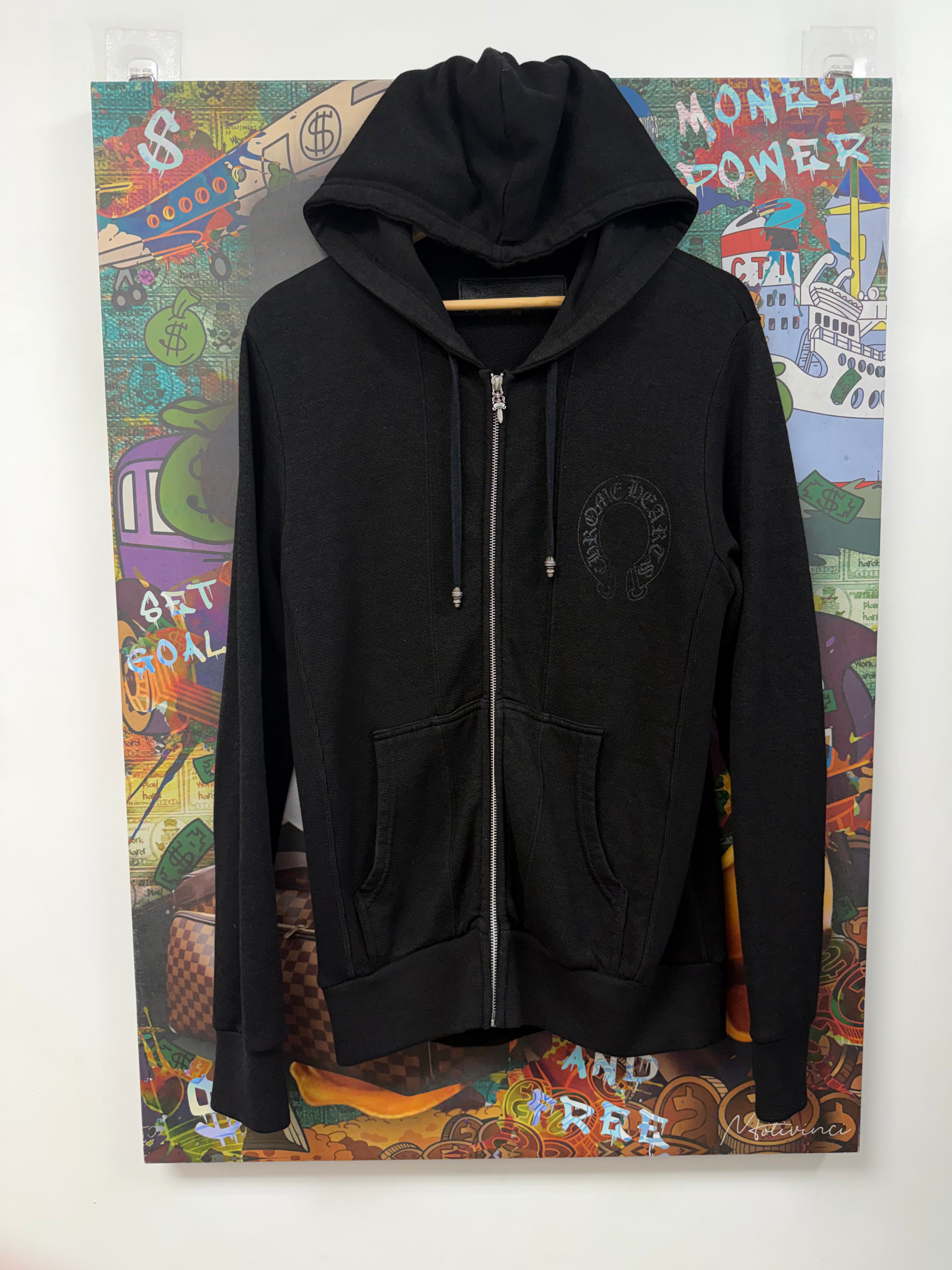 Chrome Hearts Matty Boy Black Zip Up Hoodie
