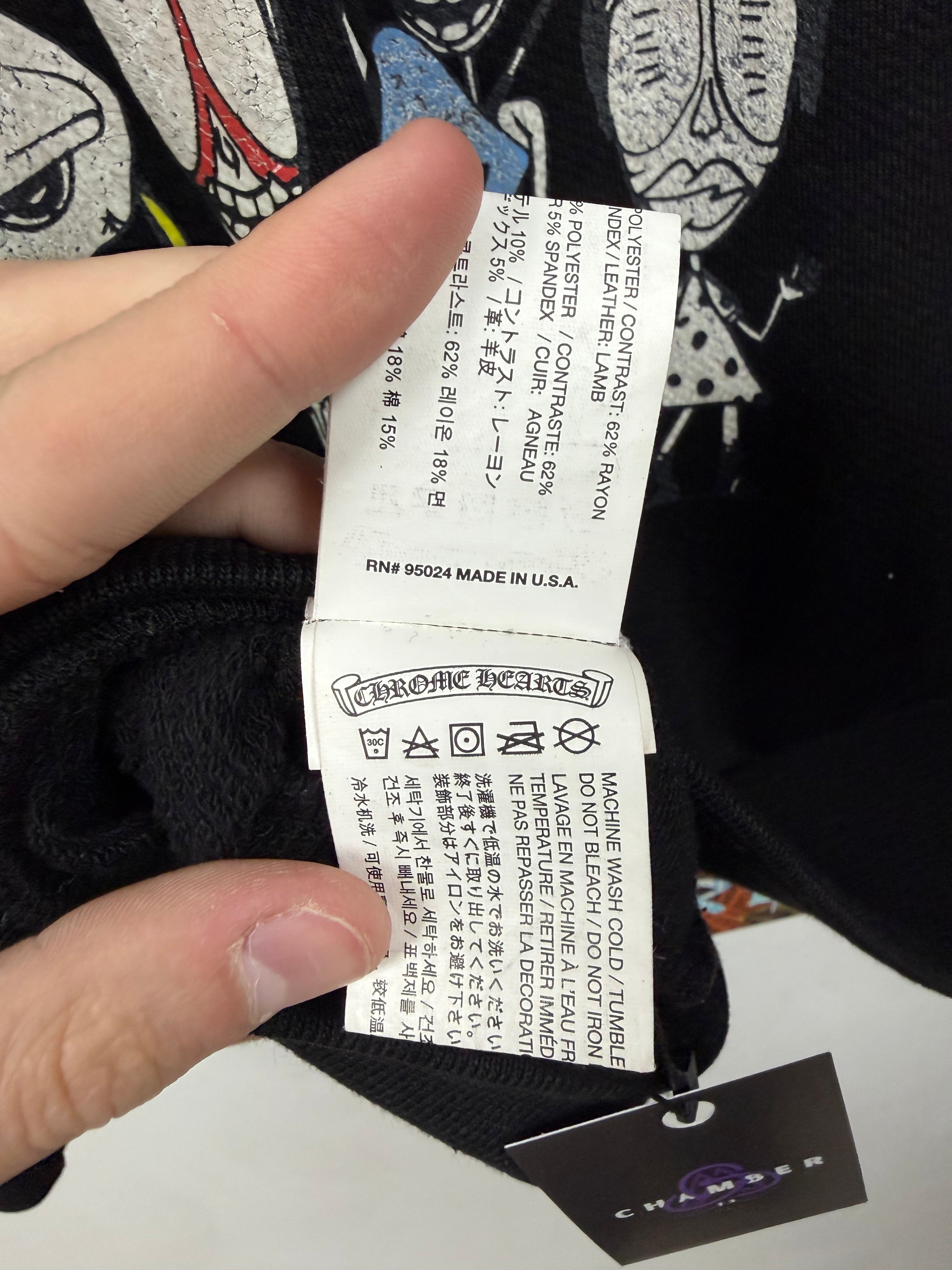Chrome Hearts Matty Boy Black Zip Up Hoodie