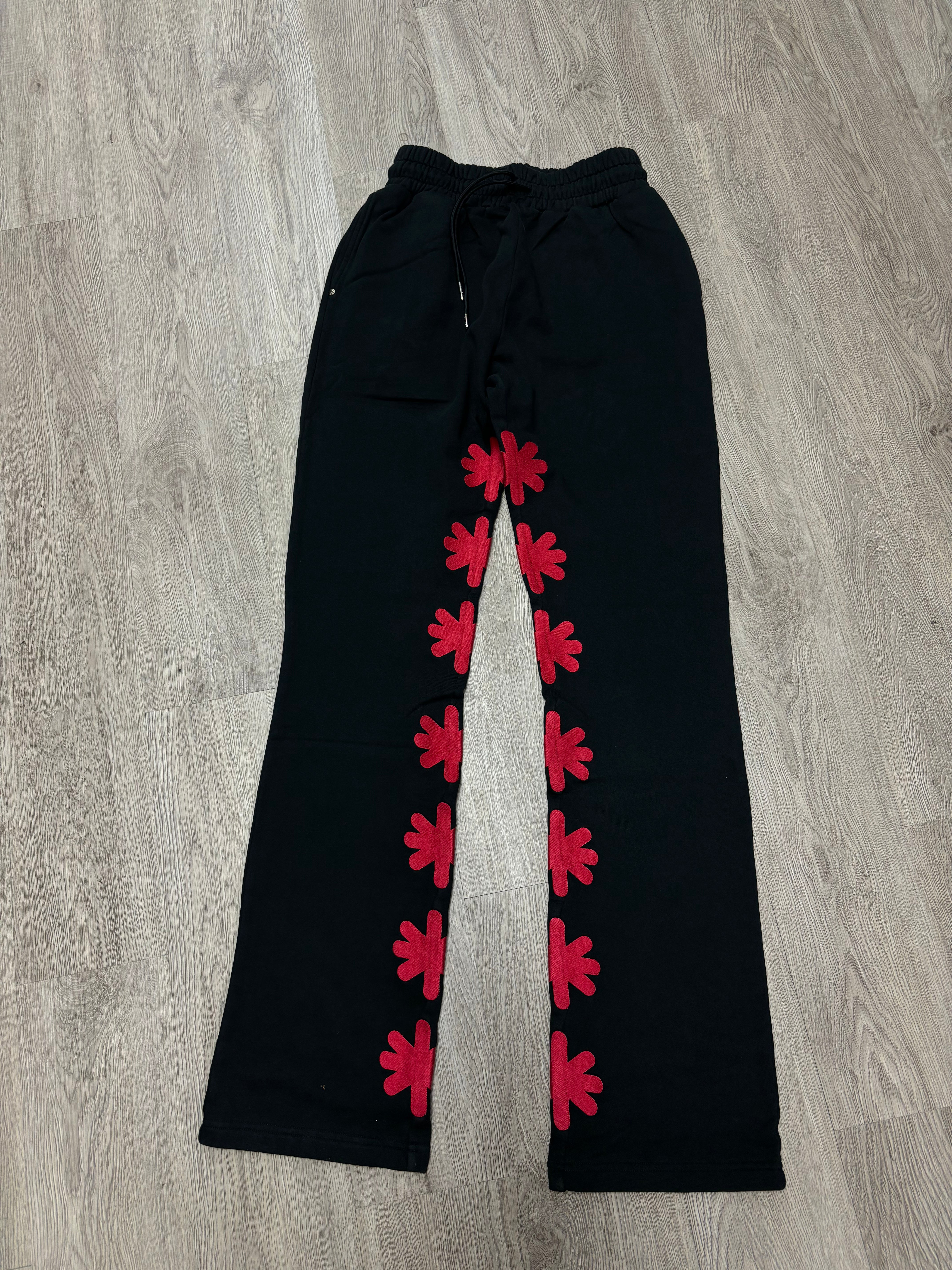 LOST SHDWS Single Layered Classic Black & Red Sweats