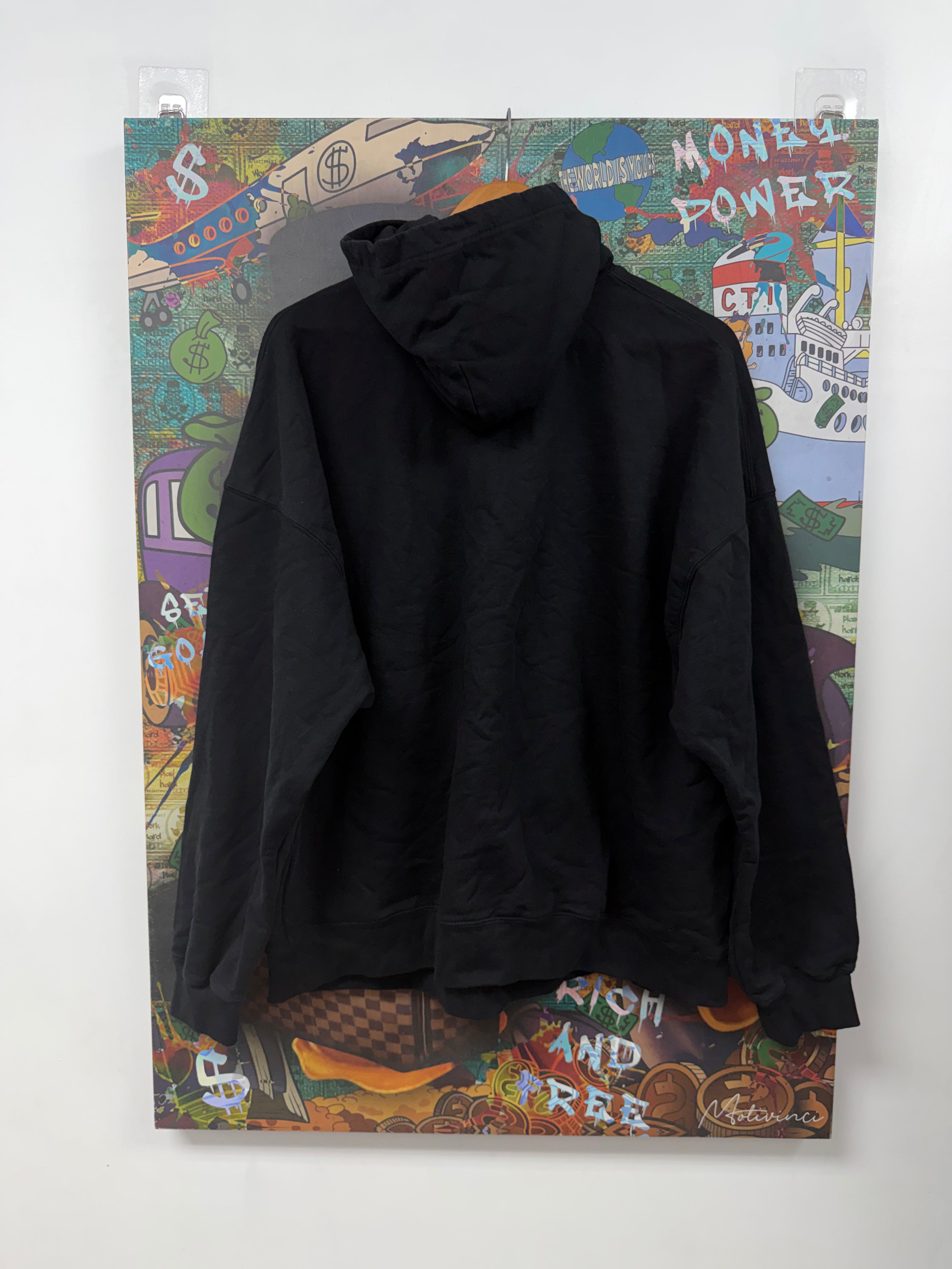 Balenciaga Black Tonal Miami Hoodie