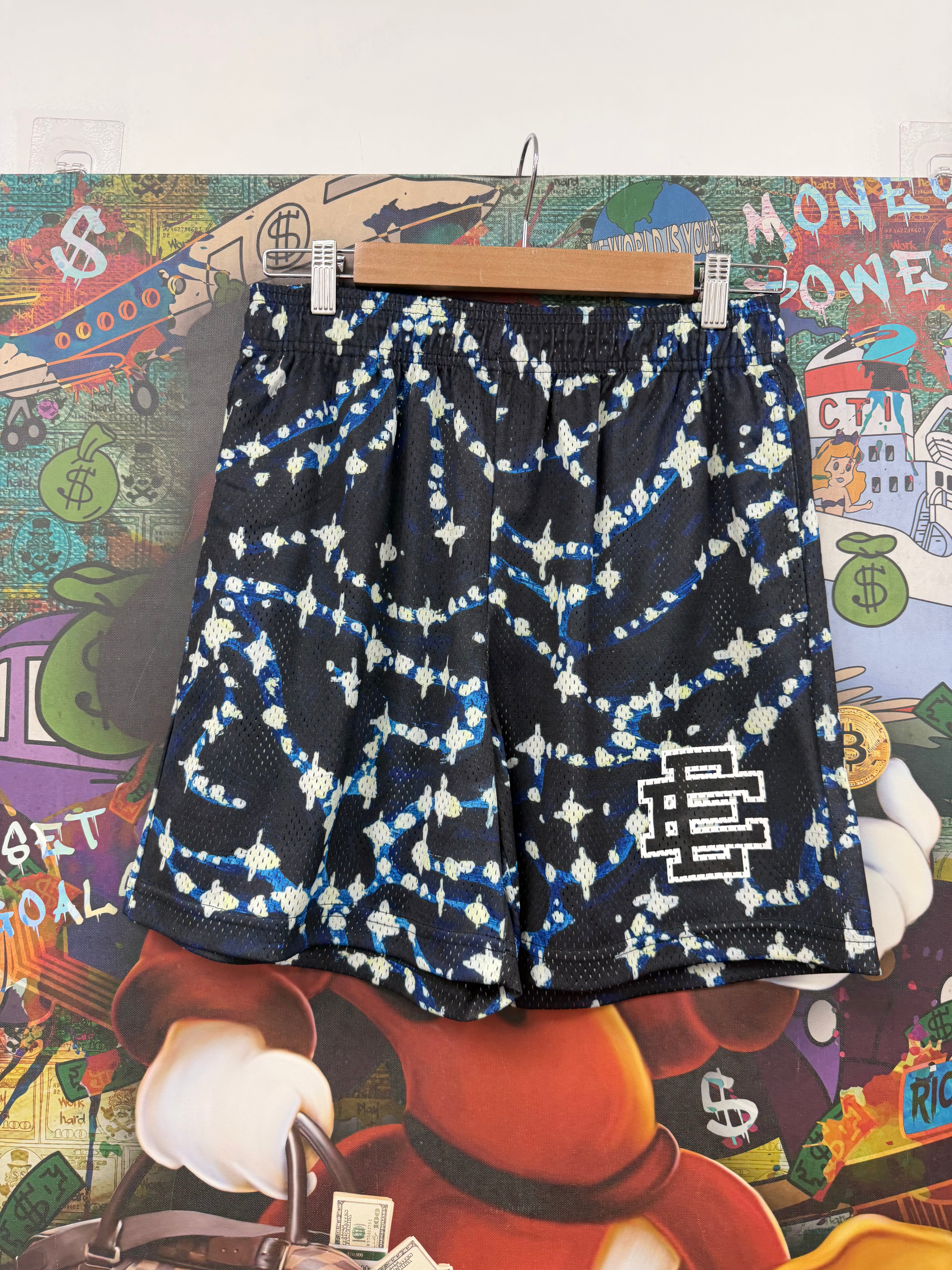 Eric Emanuel Black White Claudia Shorts