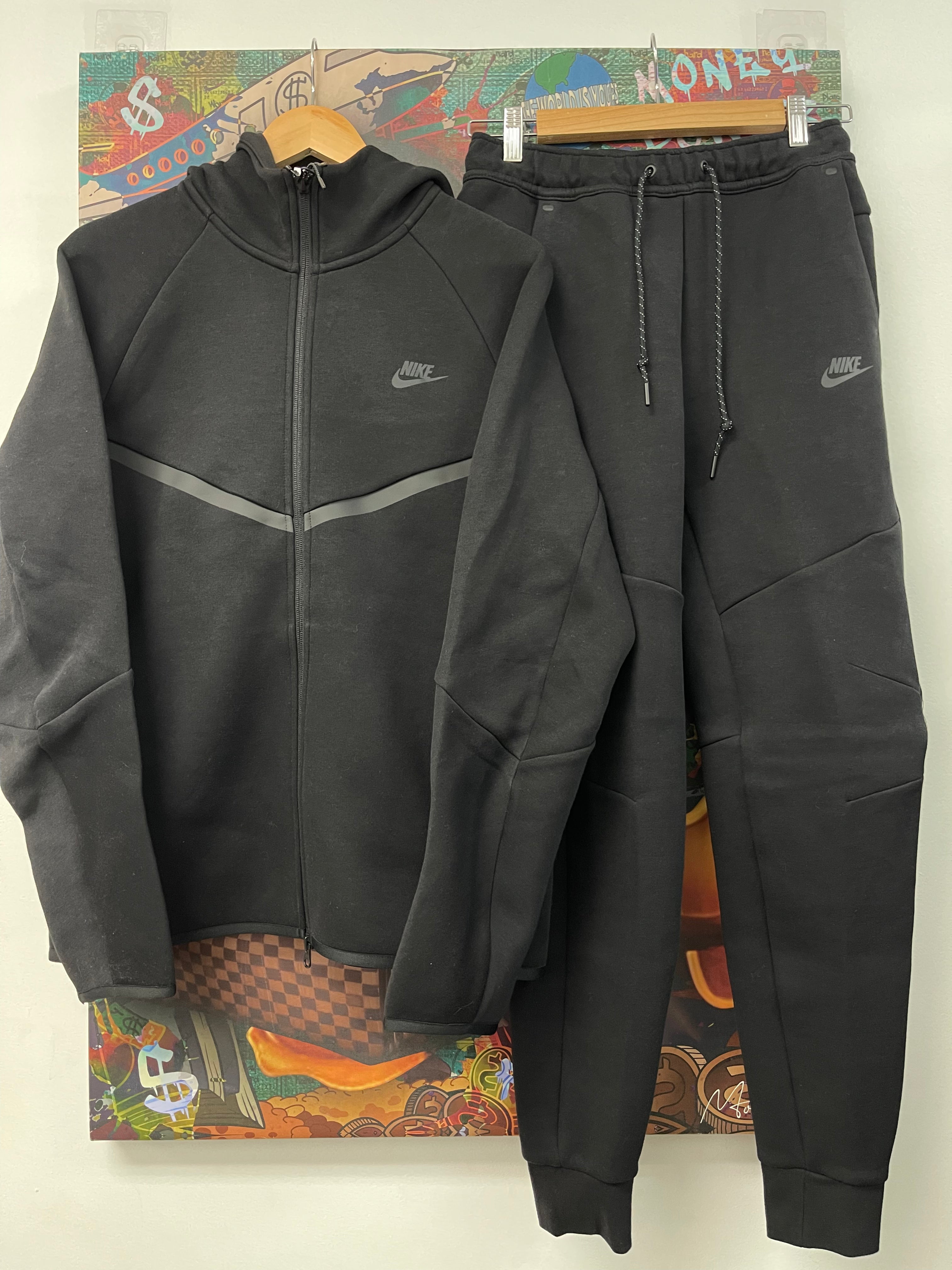 Nike Black Tech Sweatsuit