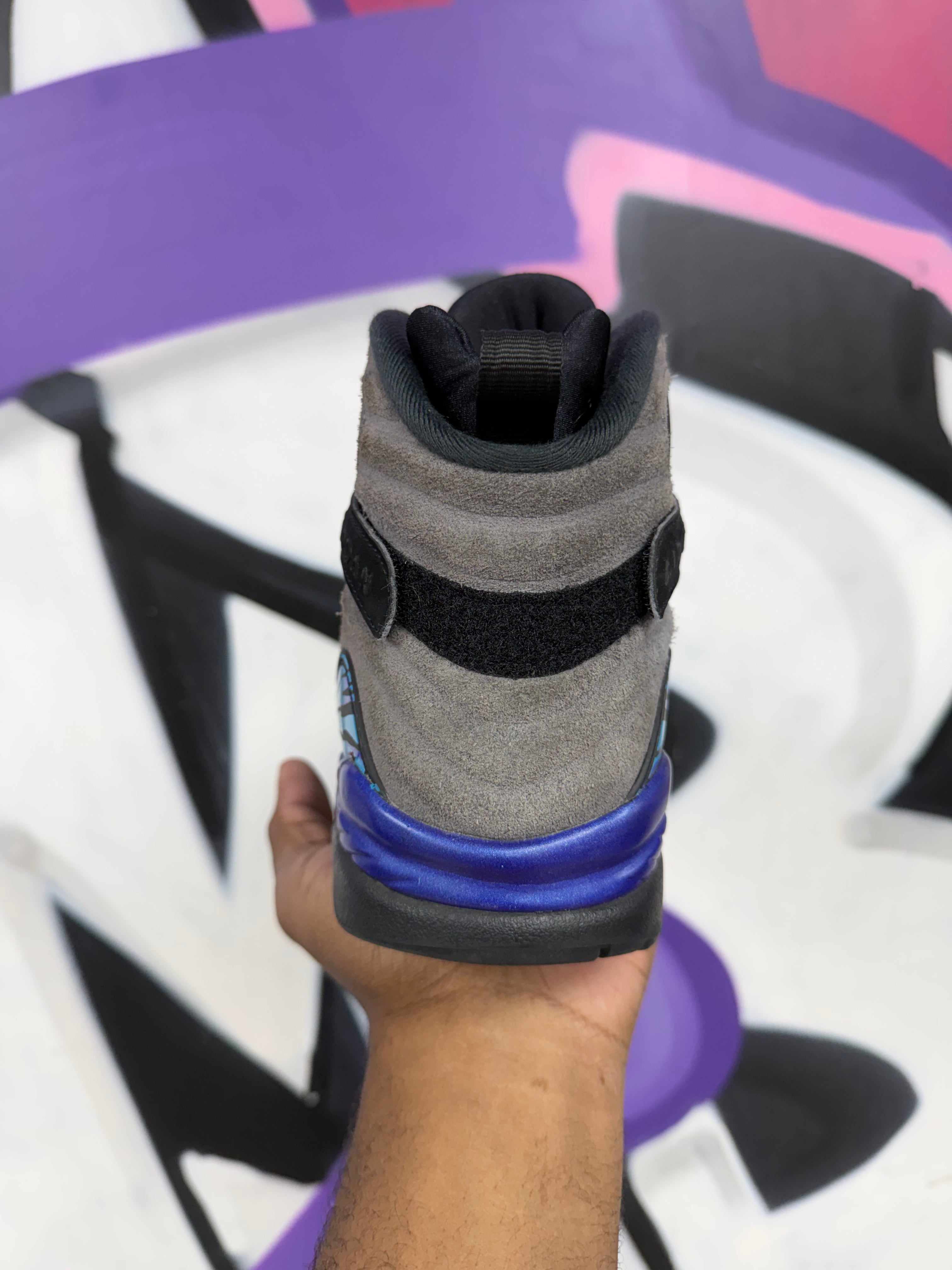 Jordan 8 Aqua Sneakers