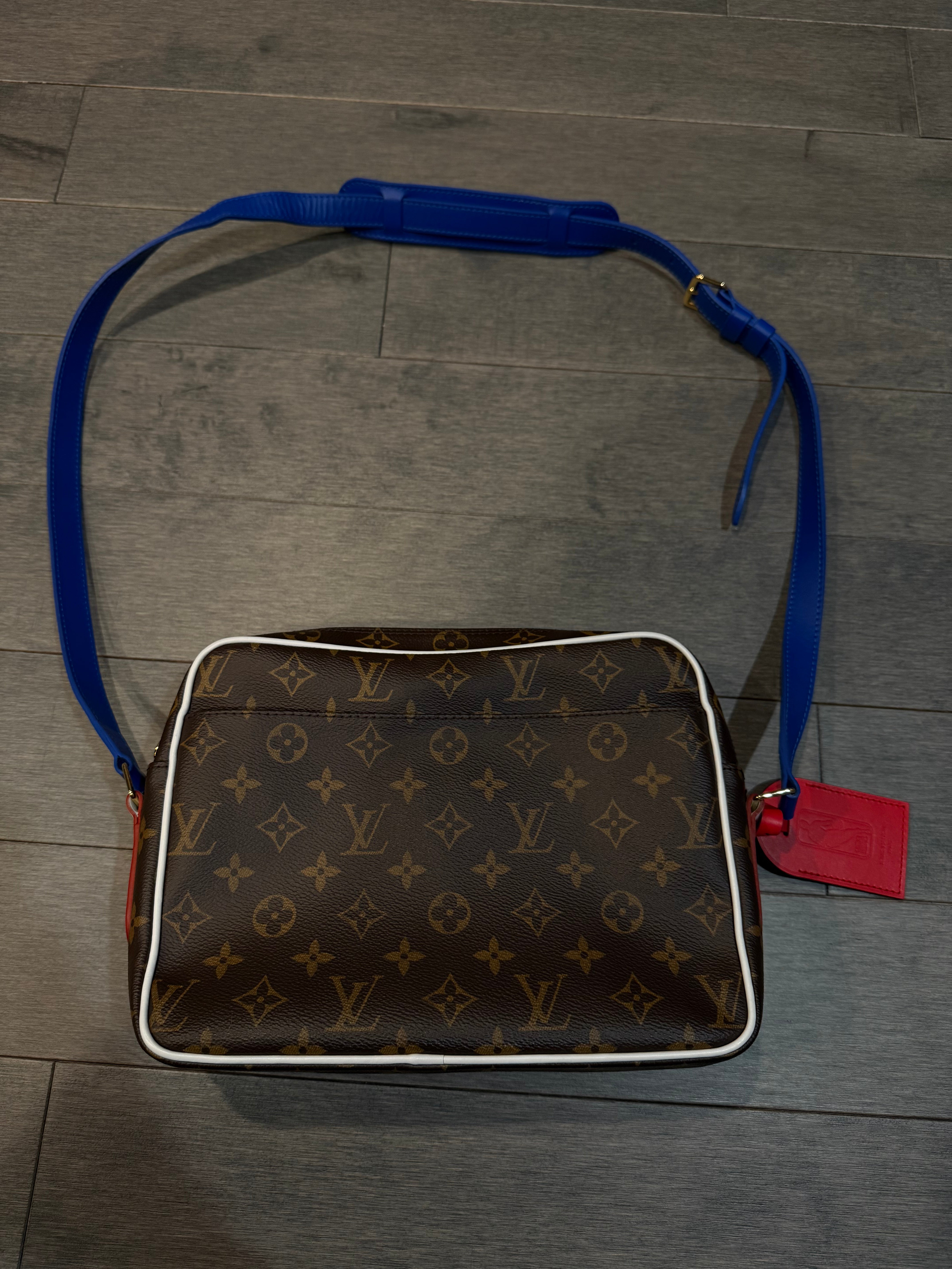 LV x NBA Side Bag Monogram Used OS N/A