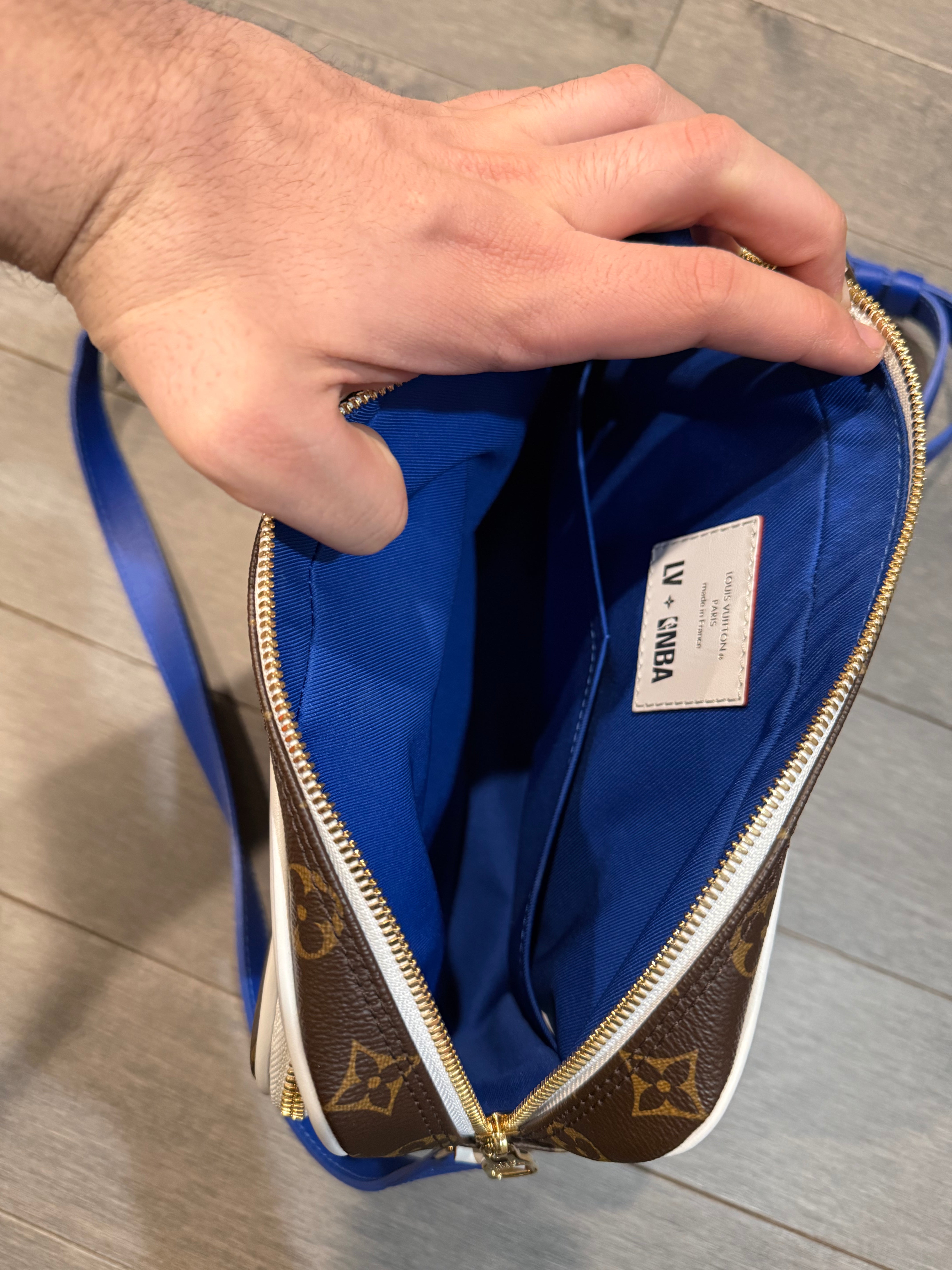 LV x NBA Side Bag Monogram Used OS N/A