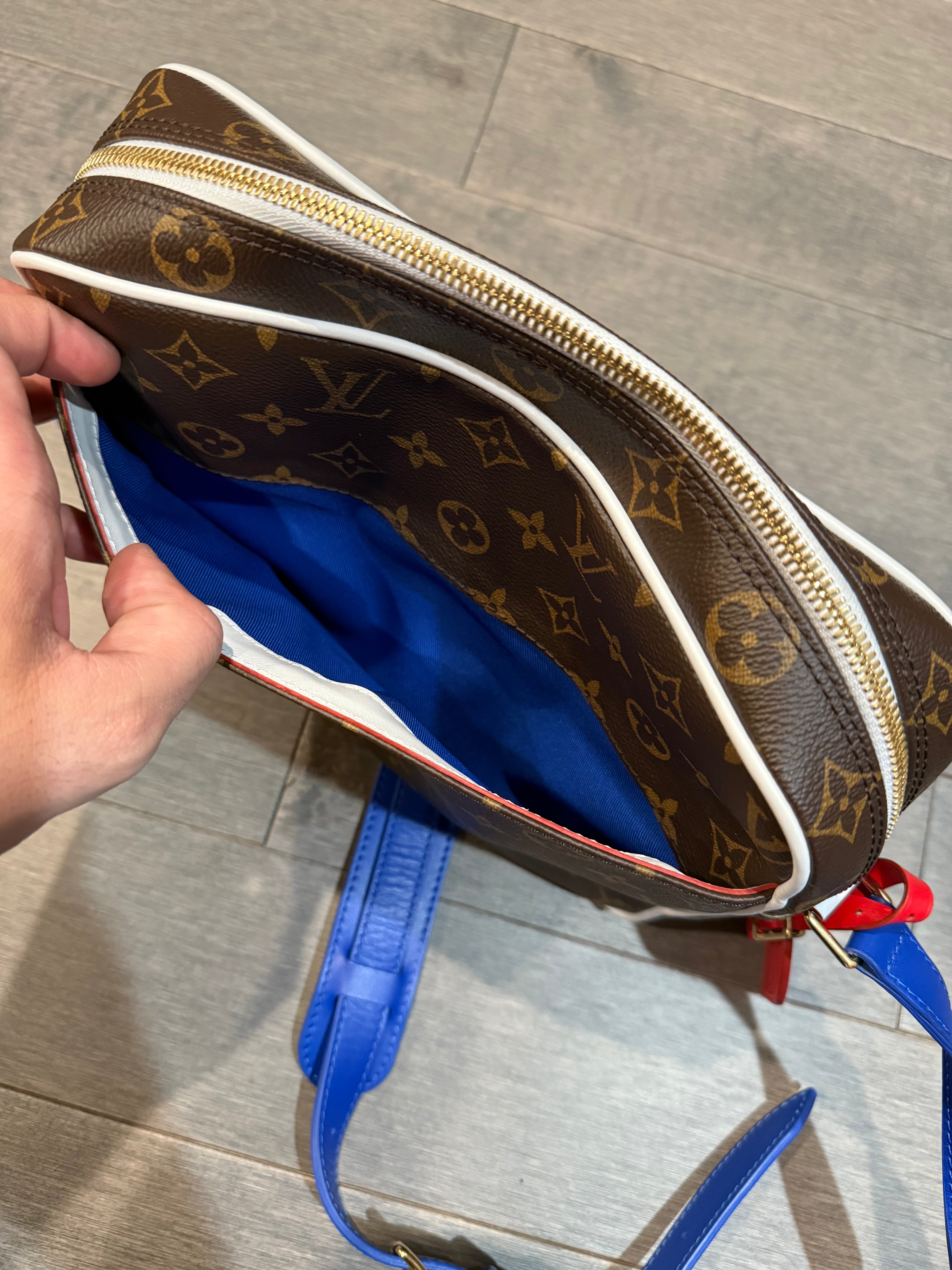 LV x NBA Side Bag Monogram Used OS N/A