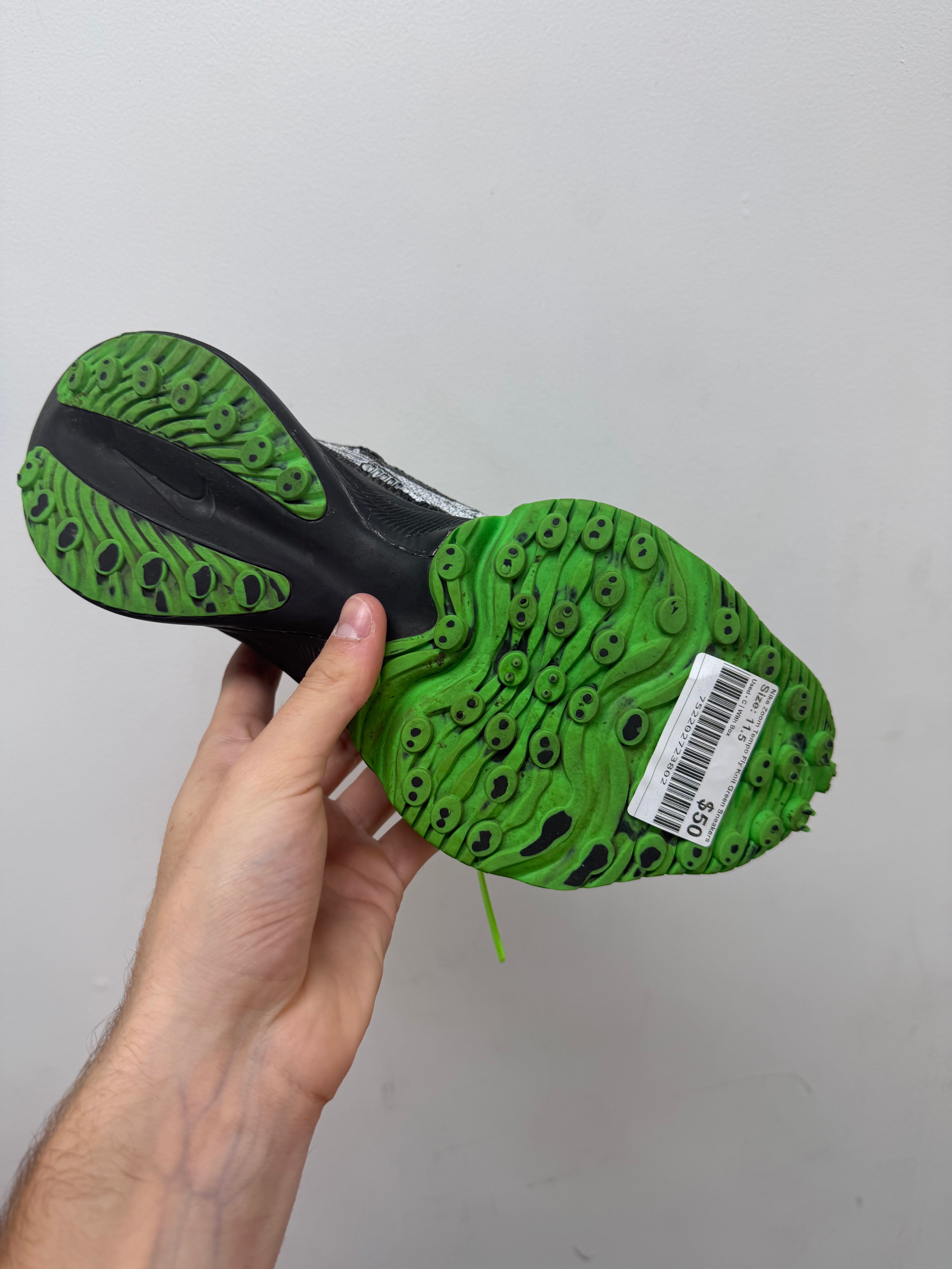 Nike Zoom Tempo Fly Knit Green Sneakers