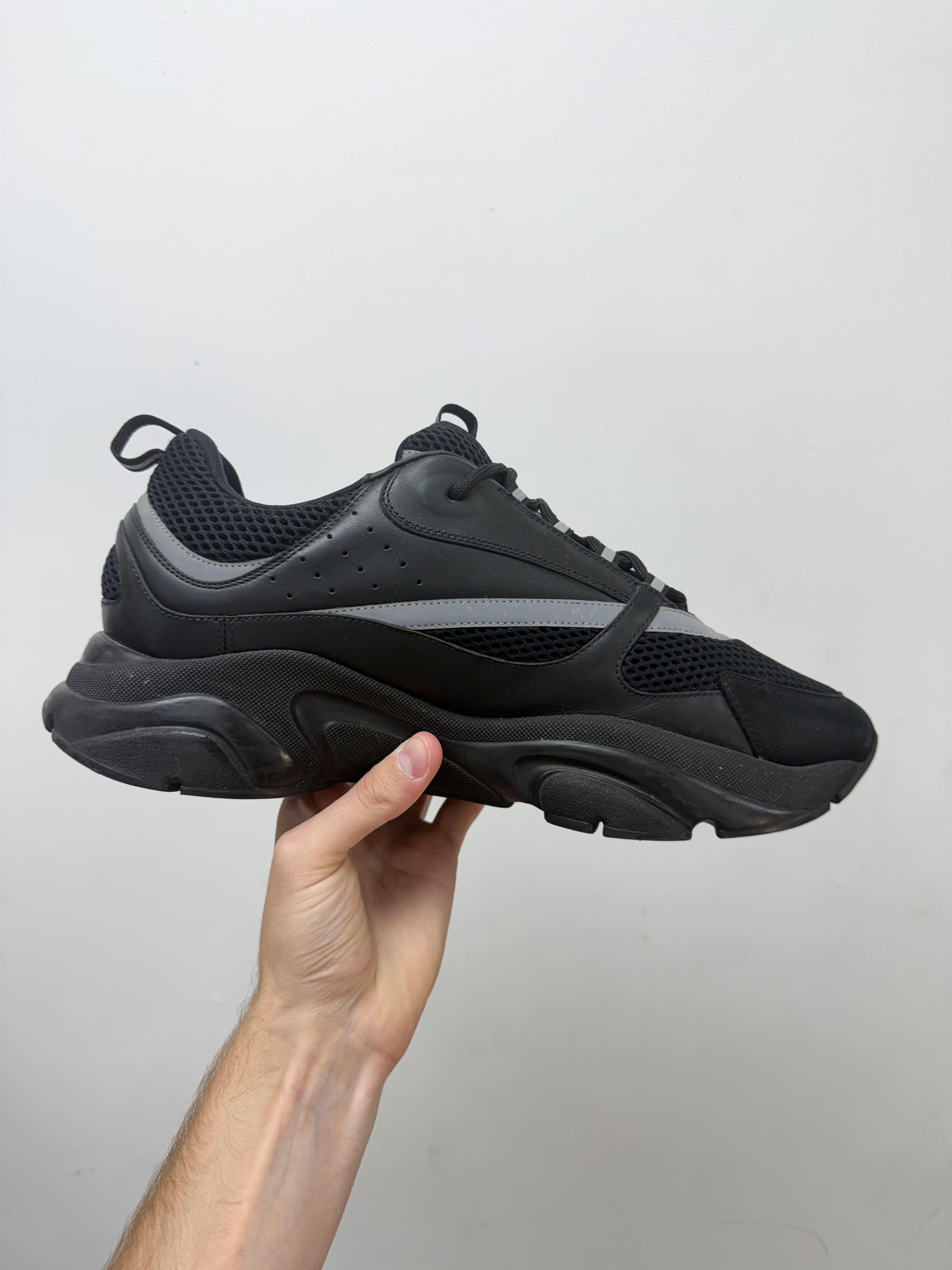 Dior Black Silver B22 Sneakers