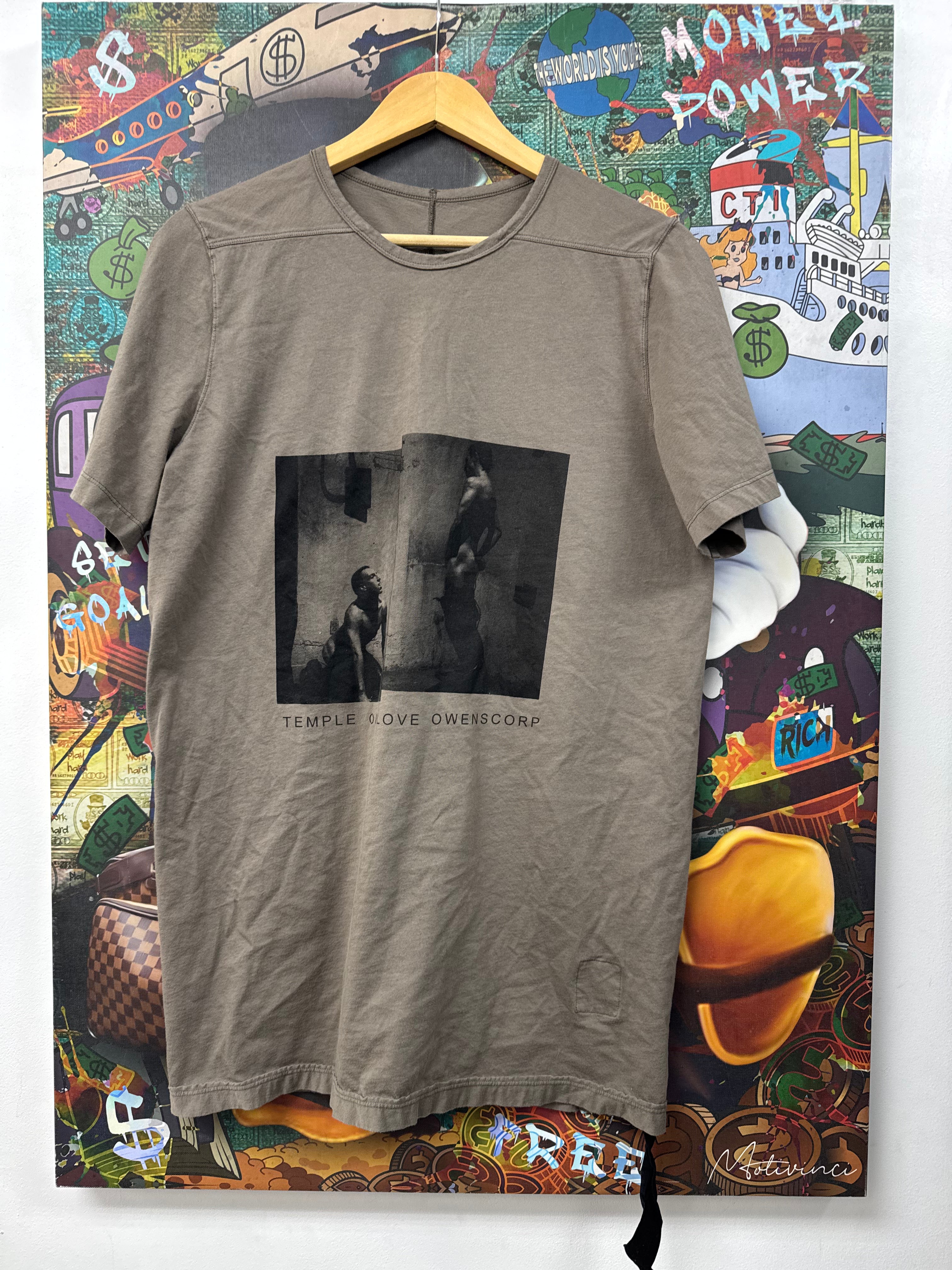Rick Owens Dust Temple Of Love Tee