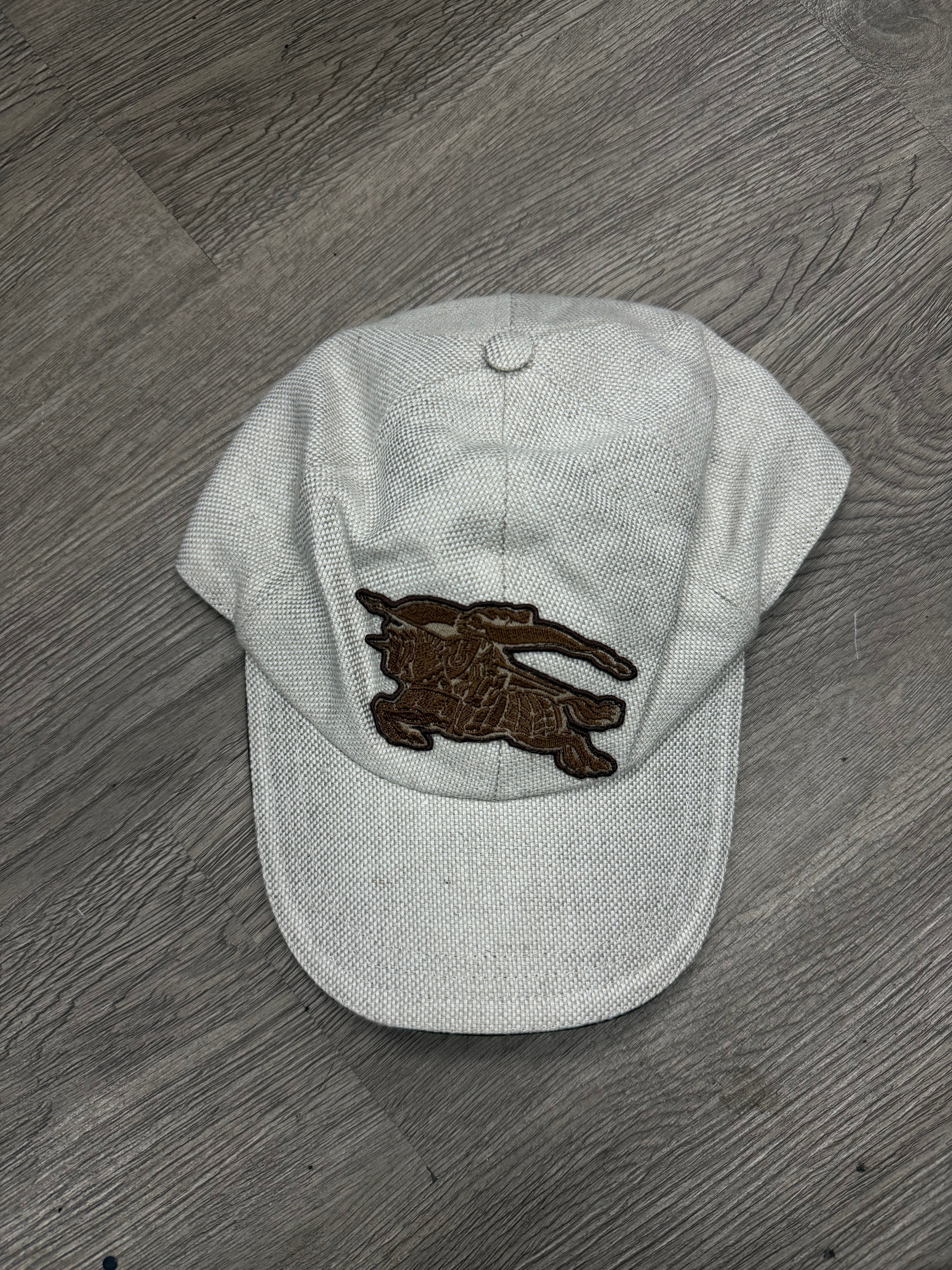 Burberry Linen Patch Cap