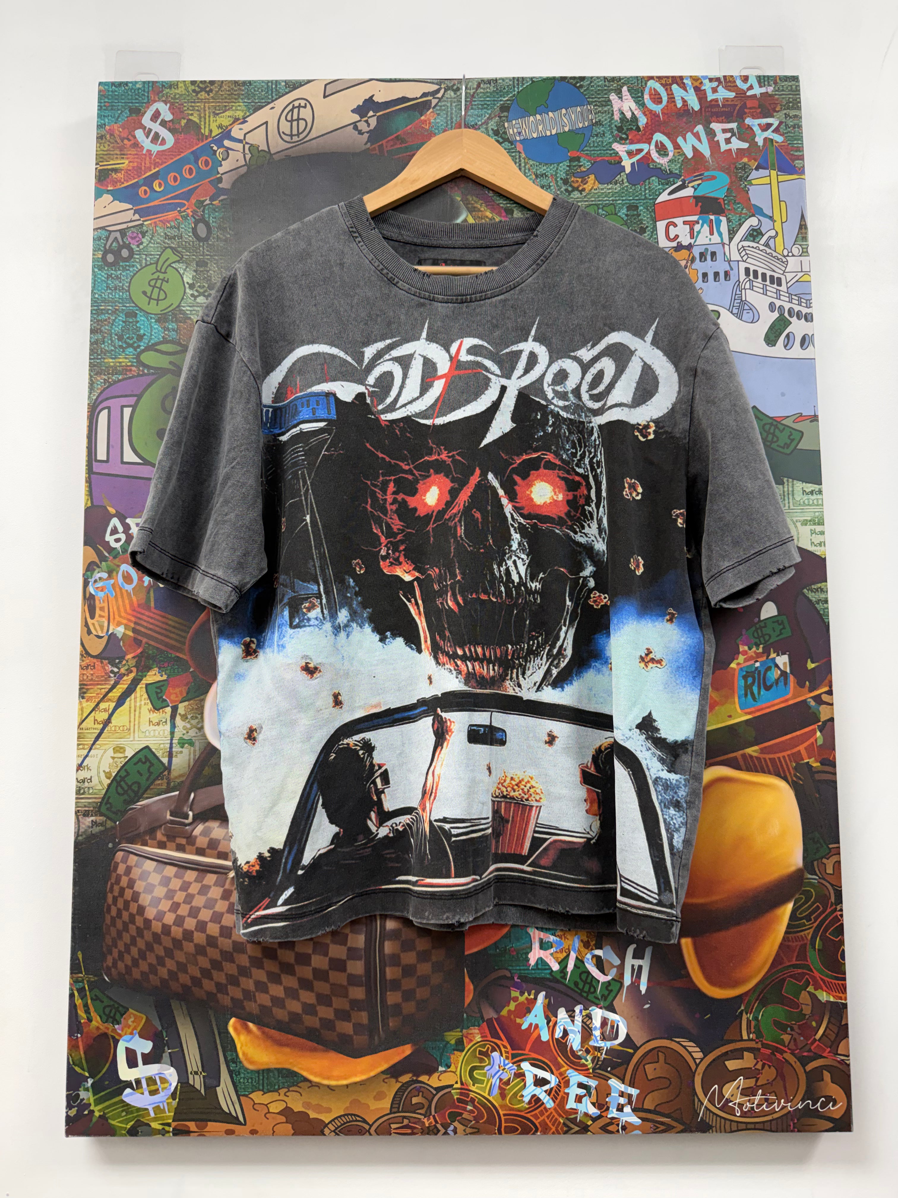 Godspeed Grey Drive-In Tee