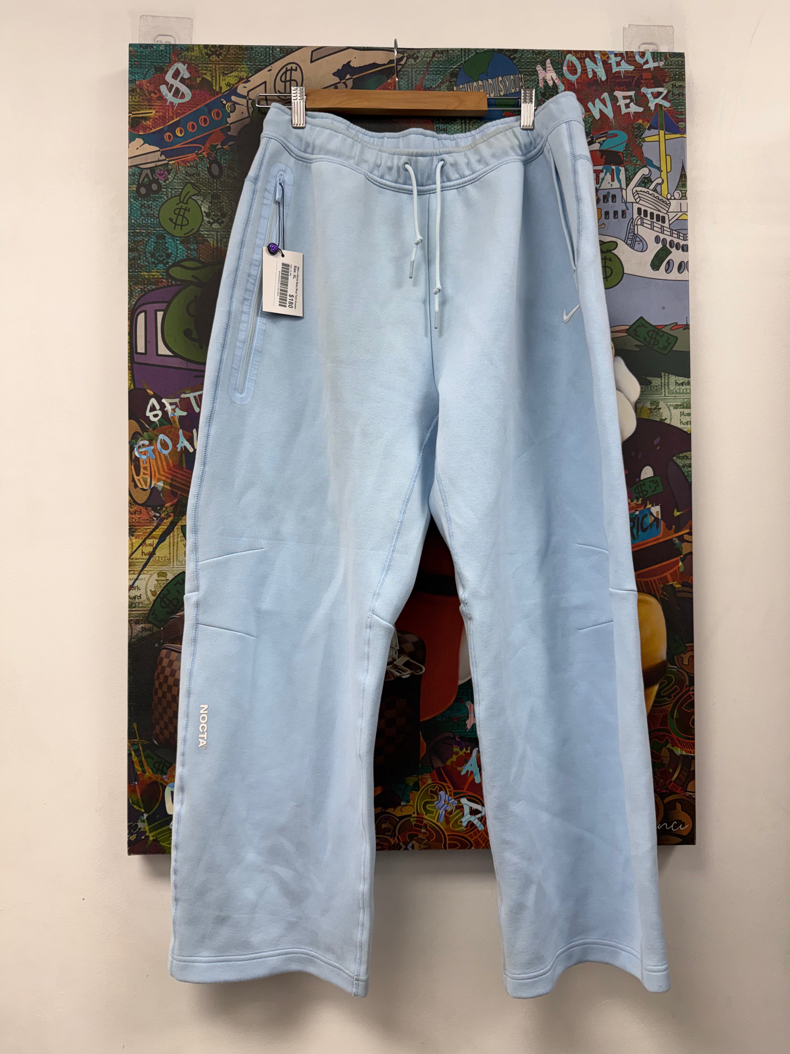 Nike x Nocta Baby Blue Tech Sweats