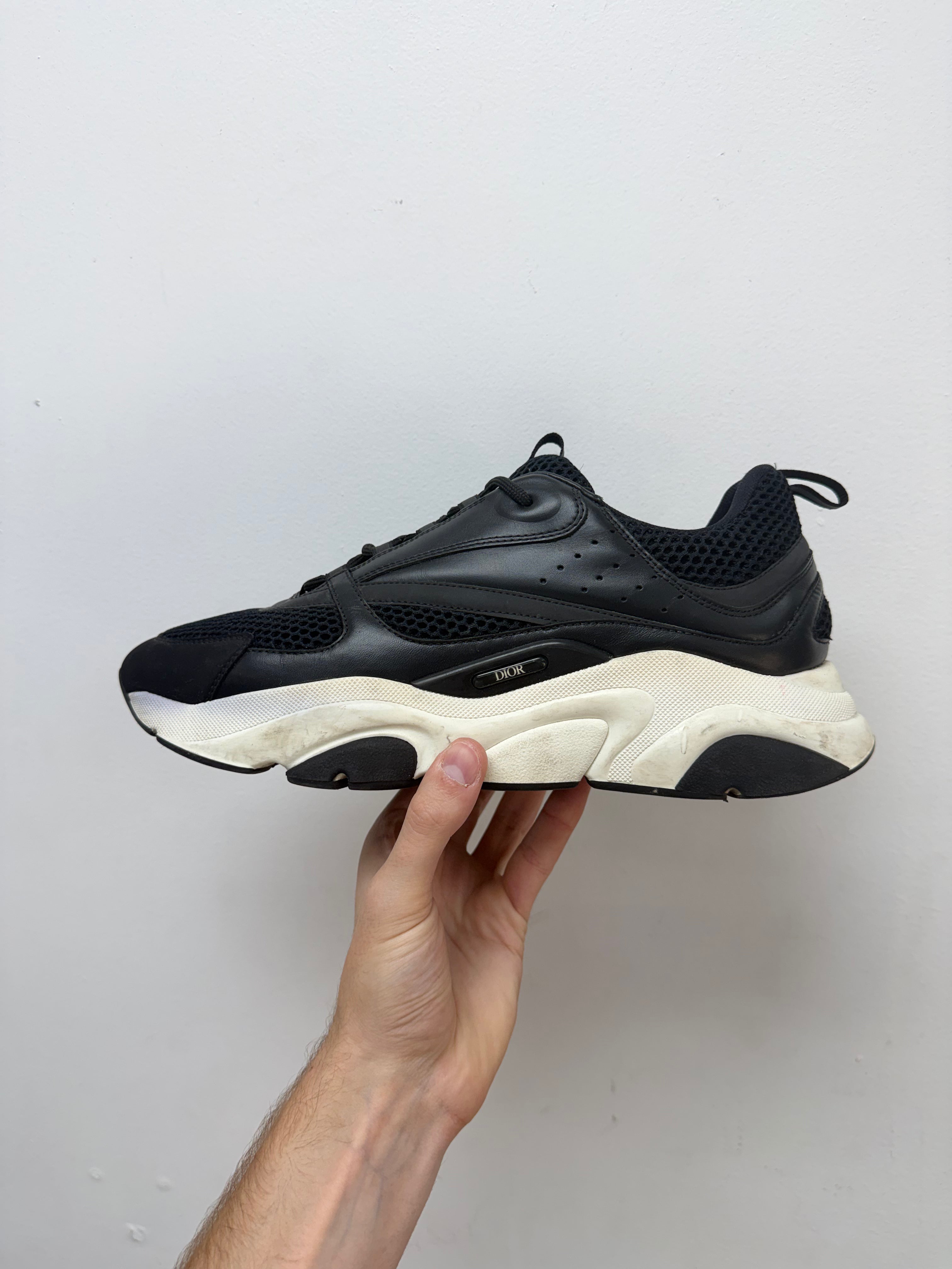 Dior B22 Black White Sneakers