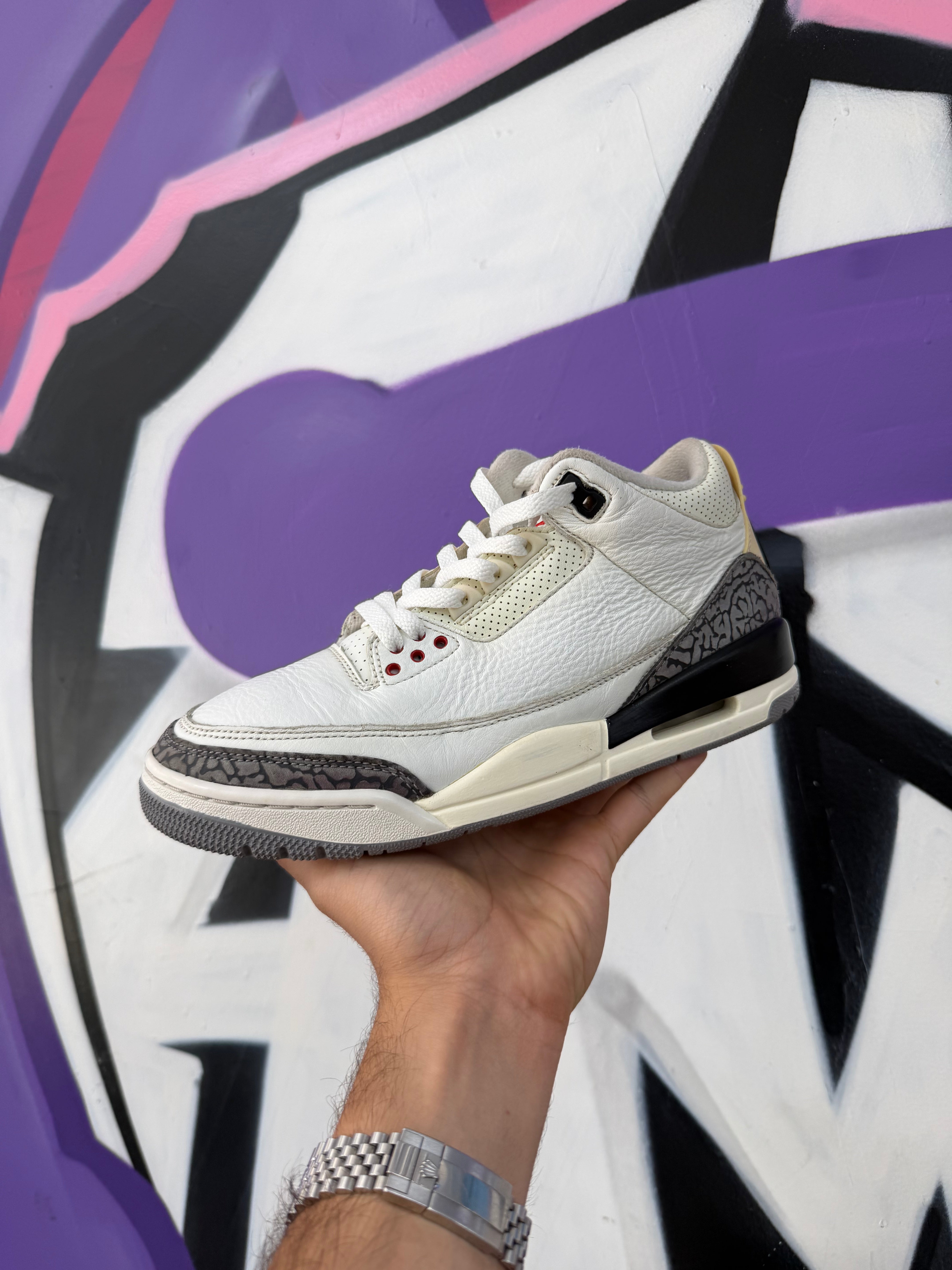 Jordan 3 White Cement Reimagined Sneakers