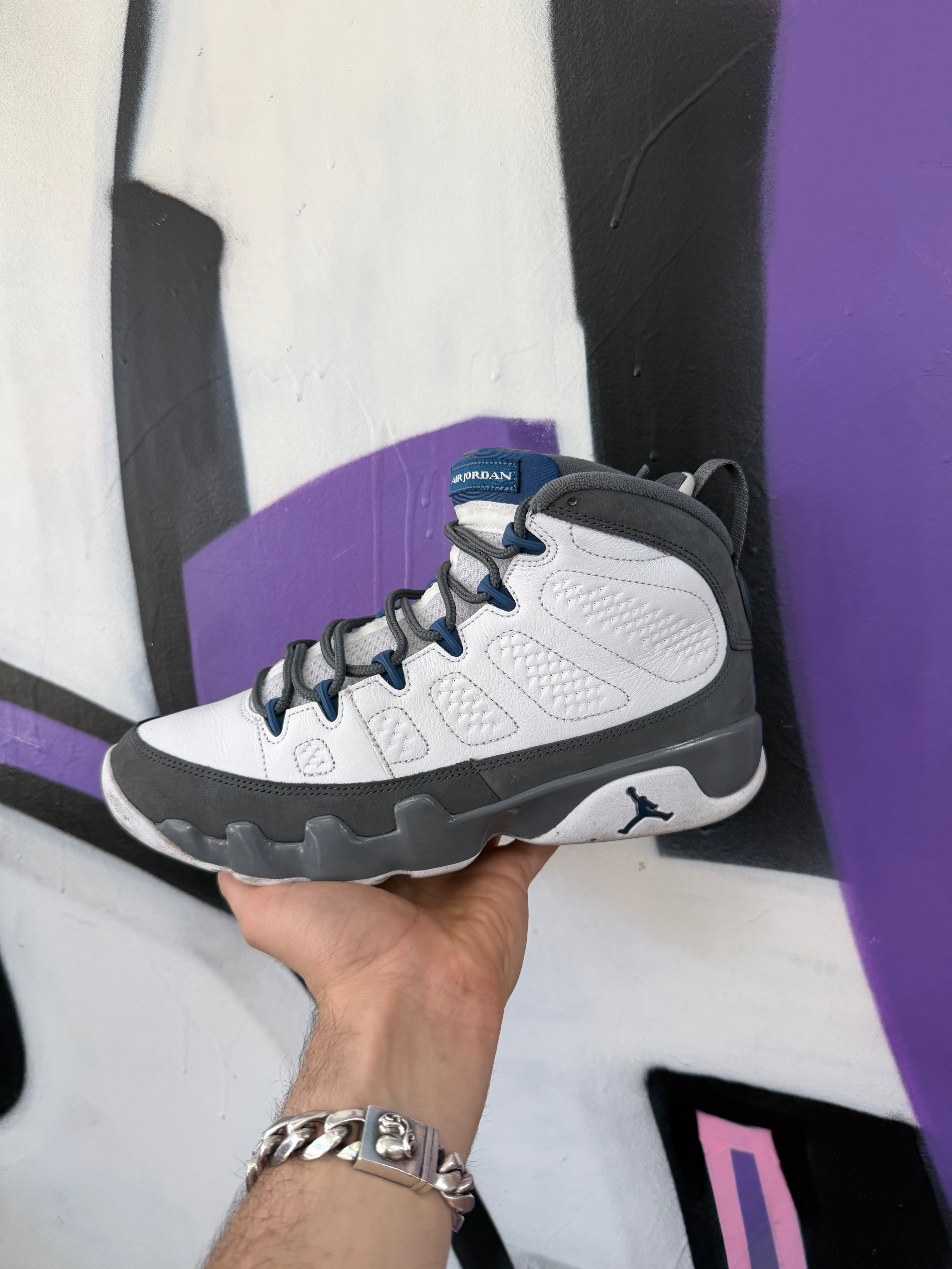 Jordan 9 Flint Grey Sneakers
