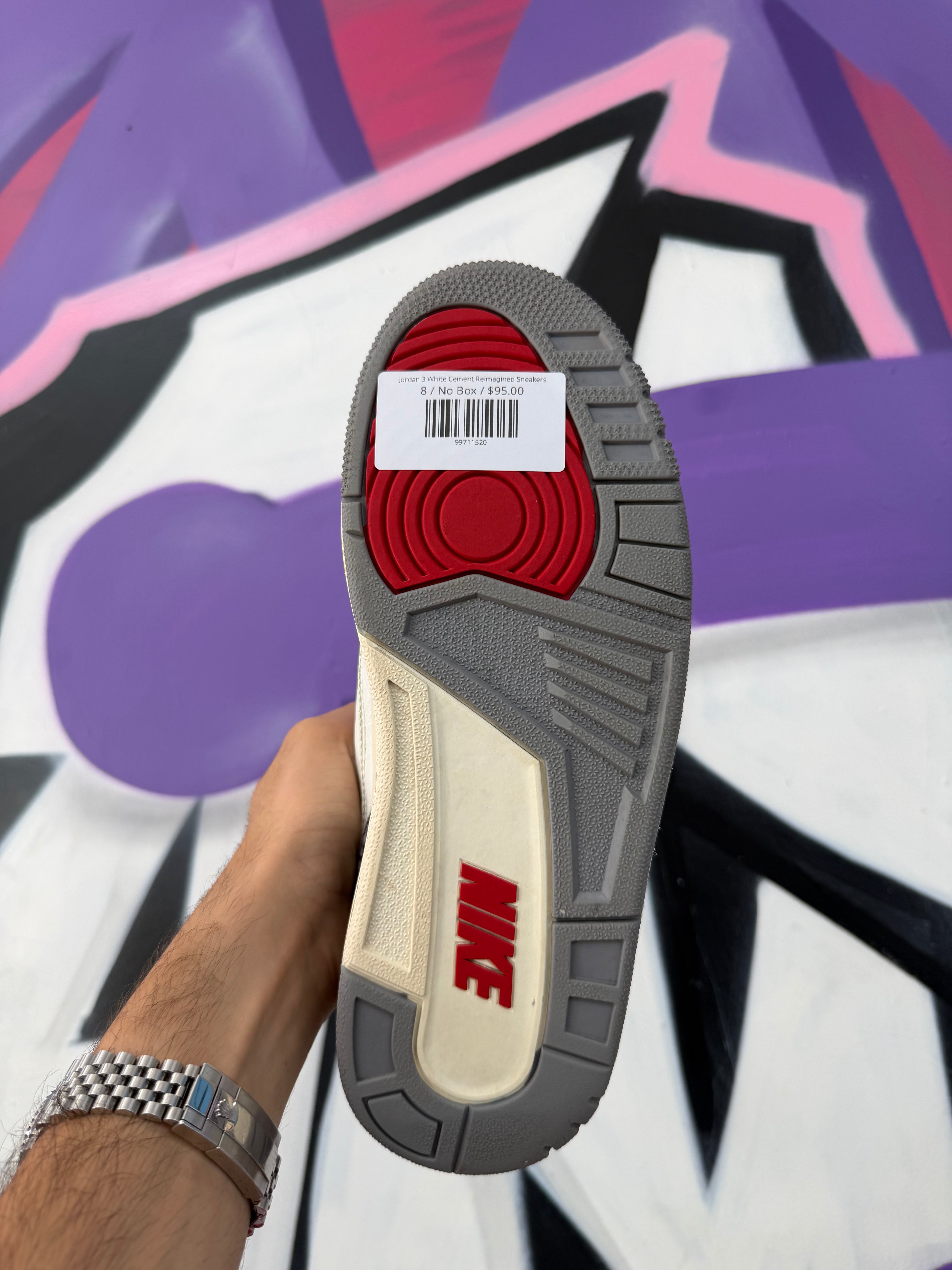Jordan 3 White Cement Reimagined Sneakers