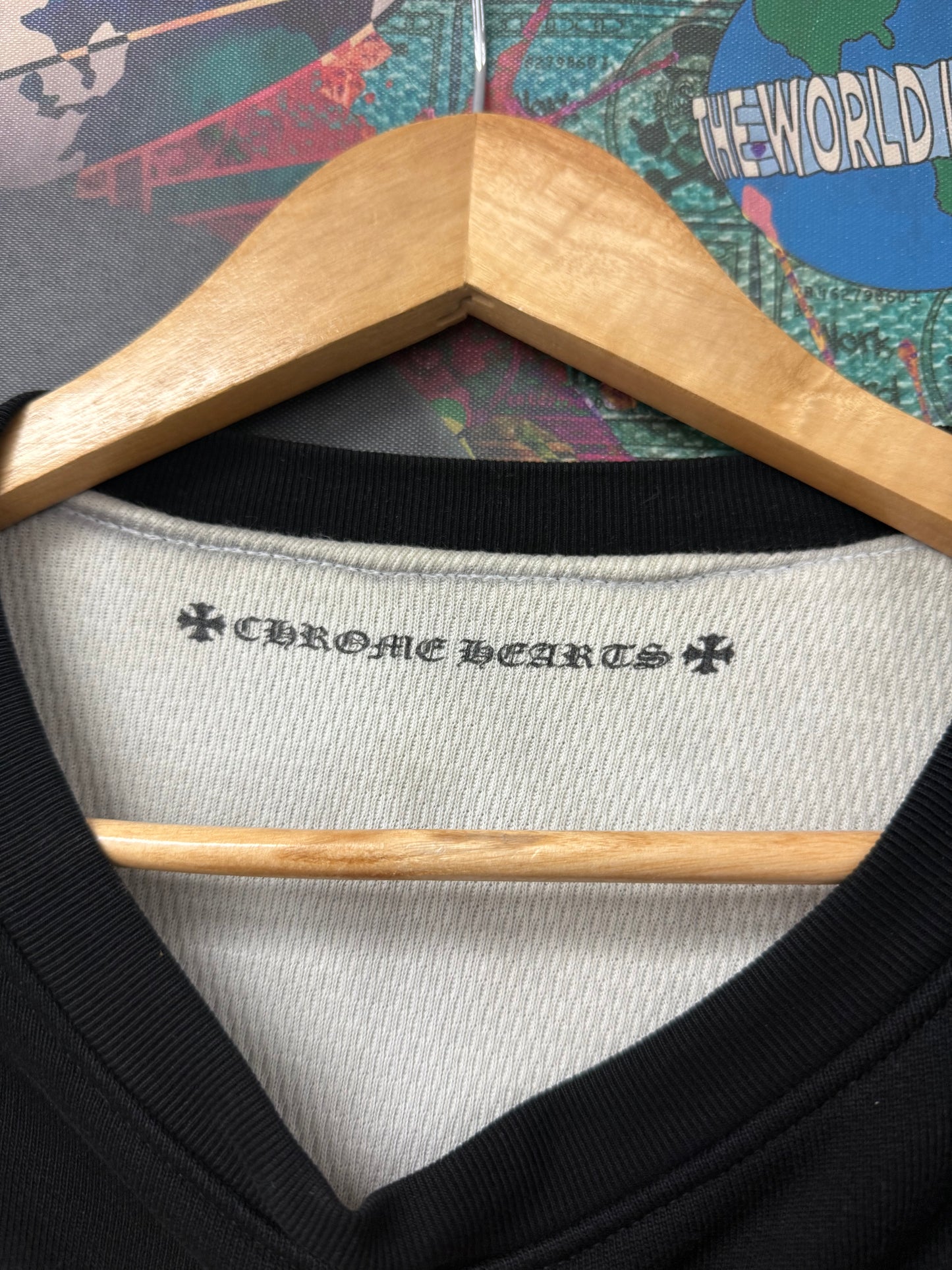 Chrome Hearts Matty Boy 99 Eyes Thermal Crewneck Used Medium
