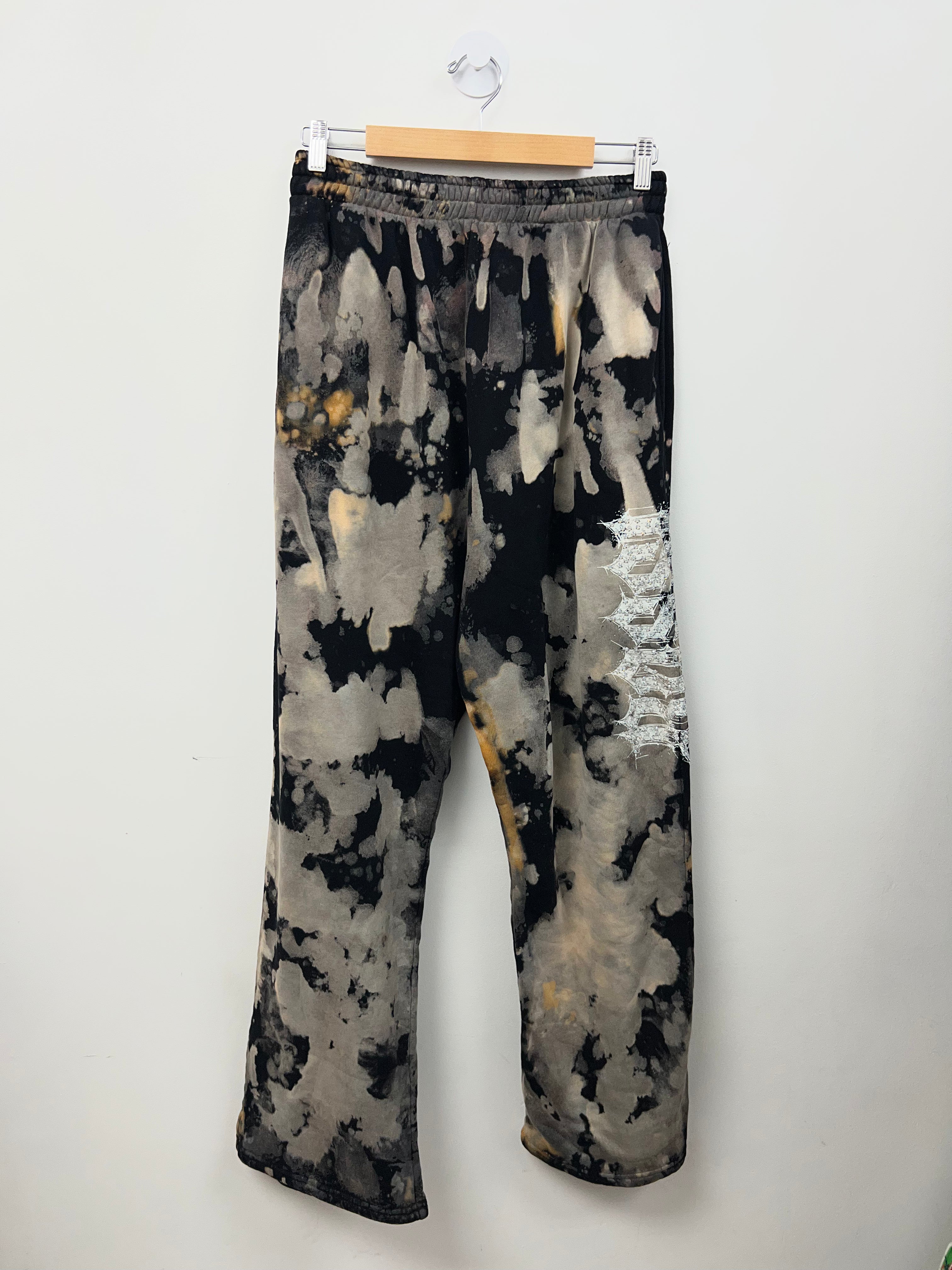 Bossi Brown Acid Rhinestone Sweats