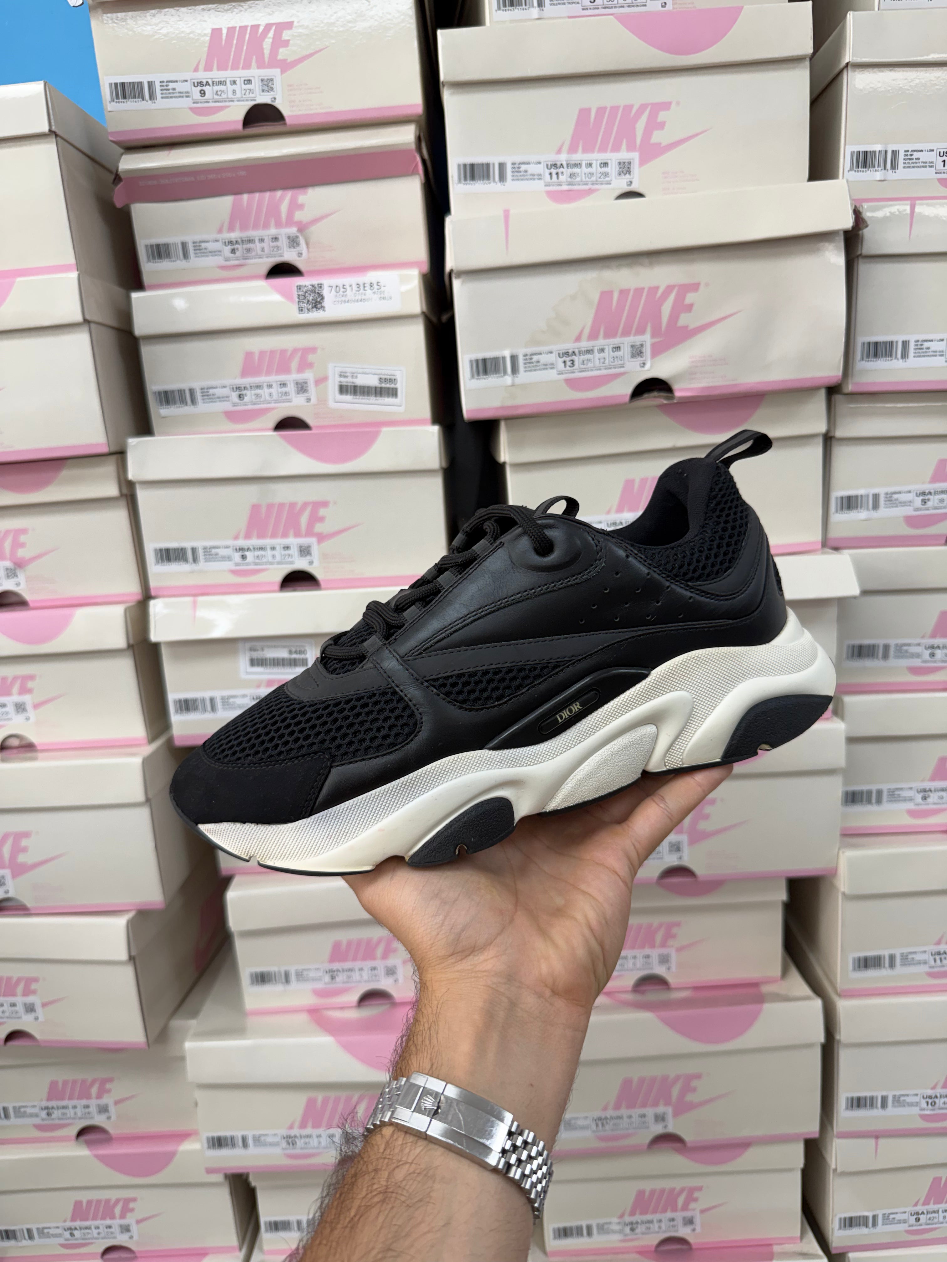 Dior Black B22 Sneakers
