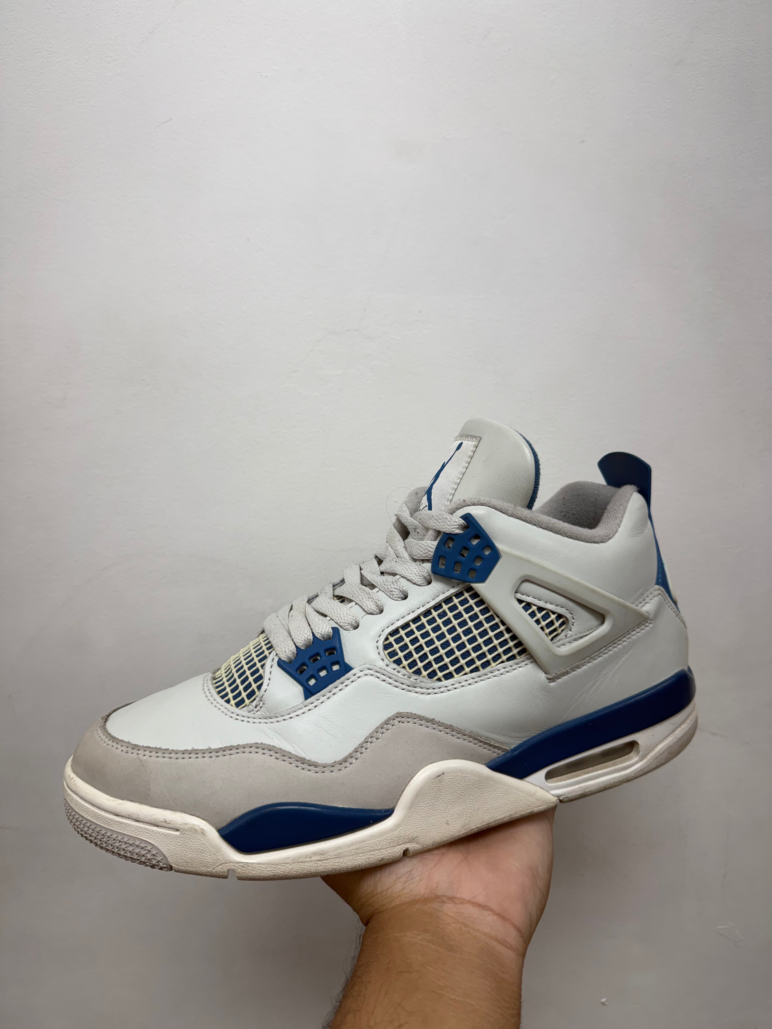 Jordan 4 Military Blue Sneakers