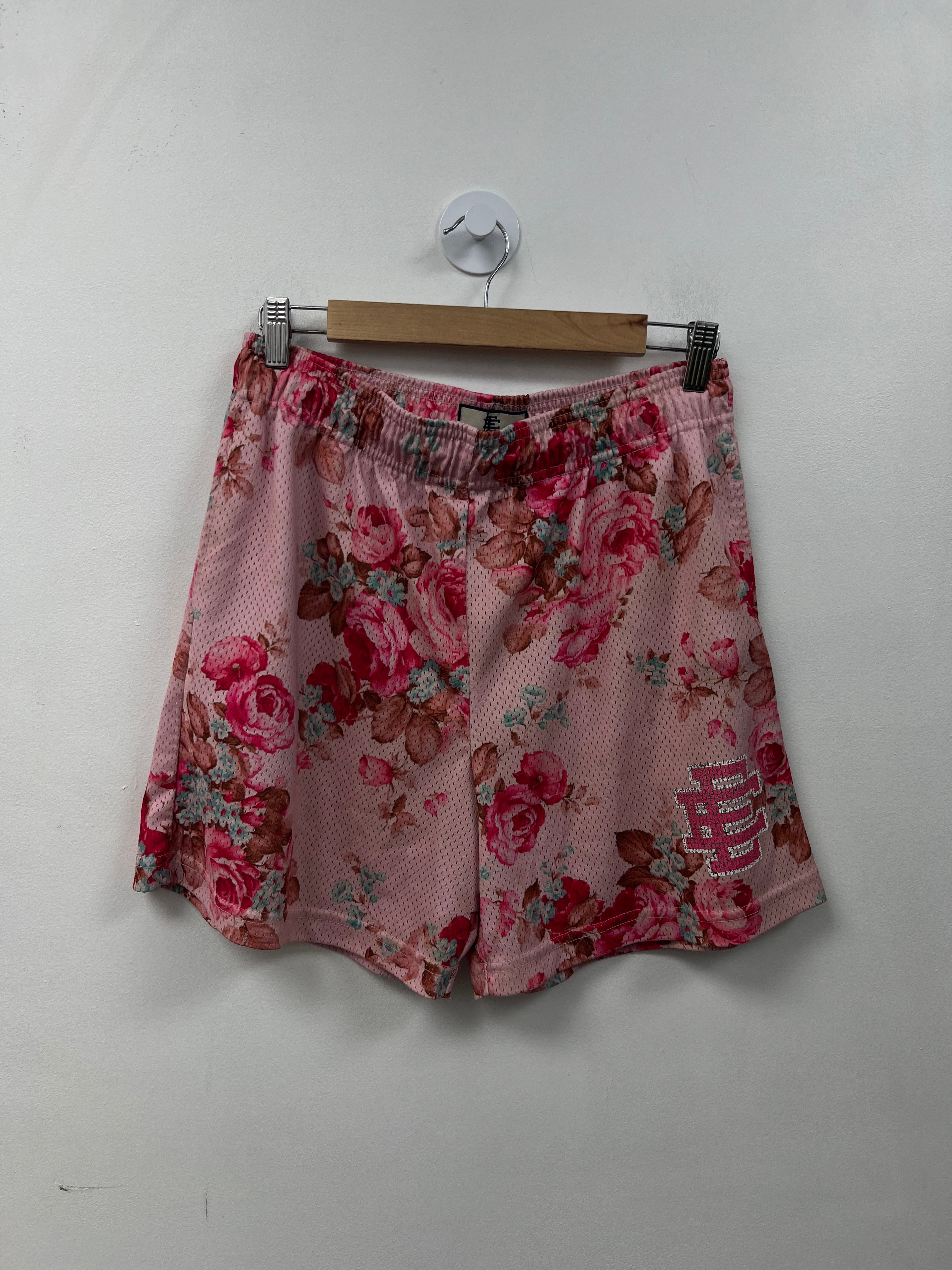 Eric Emanuel Pink Floral Shorts