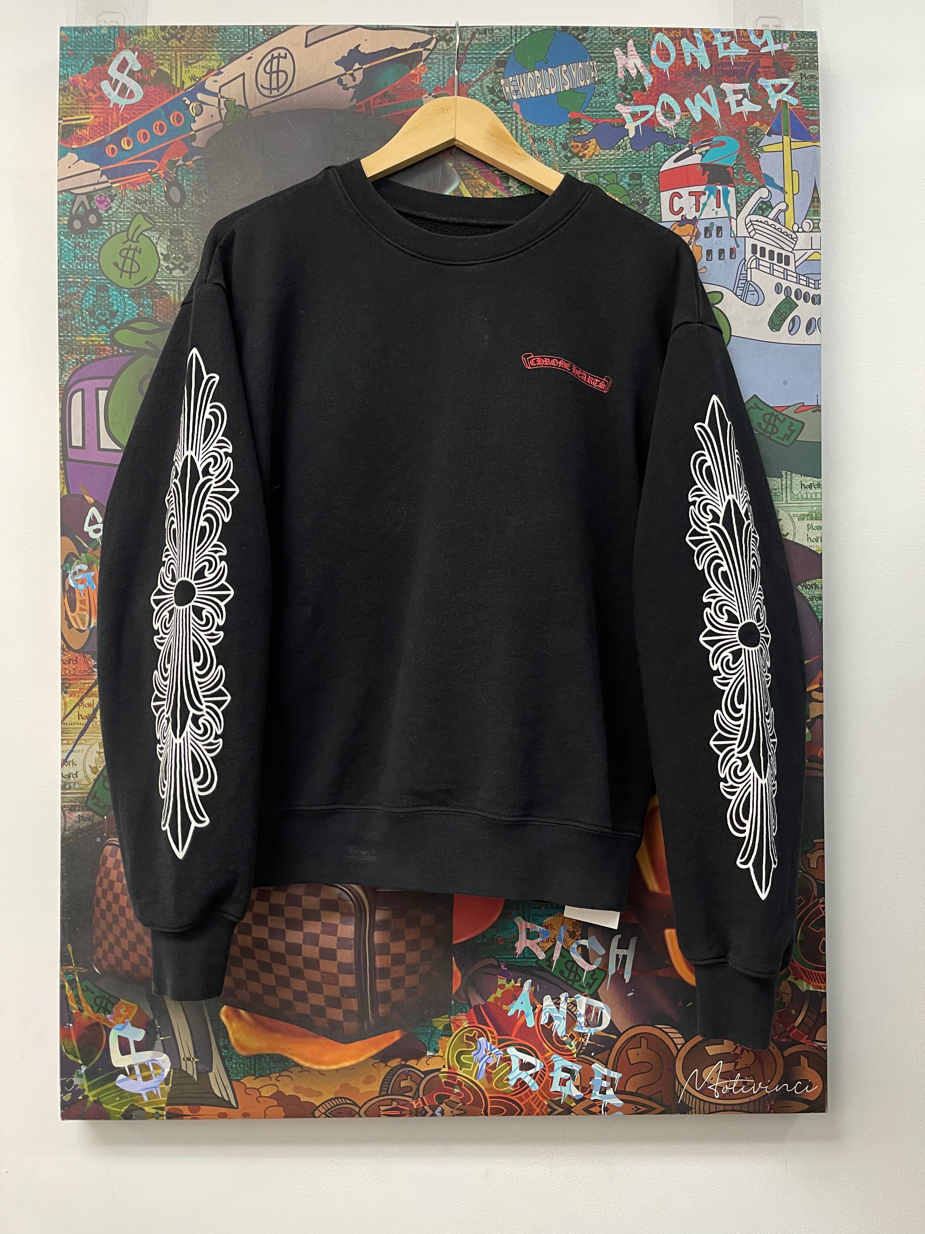 Chrome Hearts Matty Boy Chomper Floral Crewneck