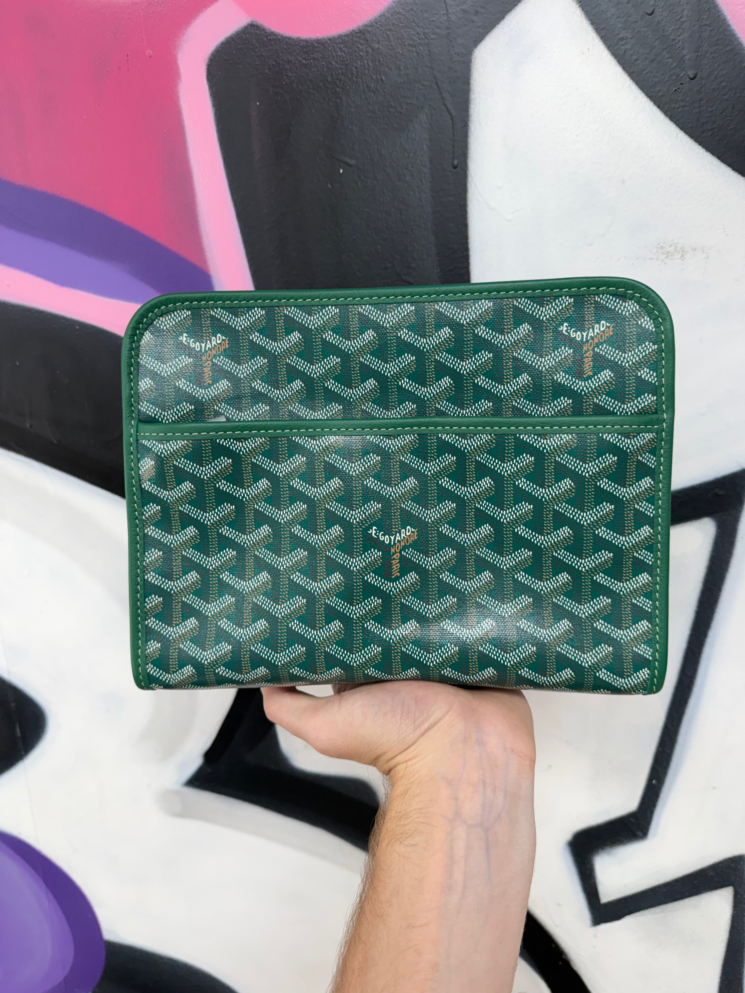 Goyard Green Jouvence Bag