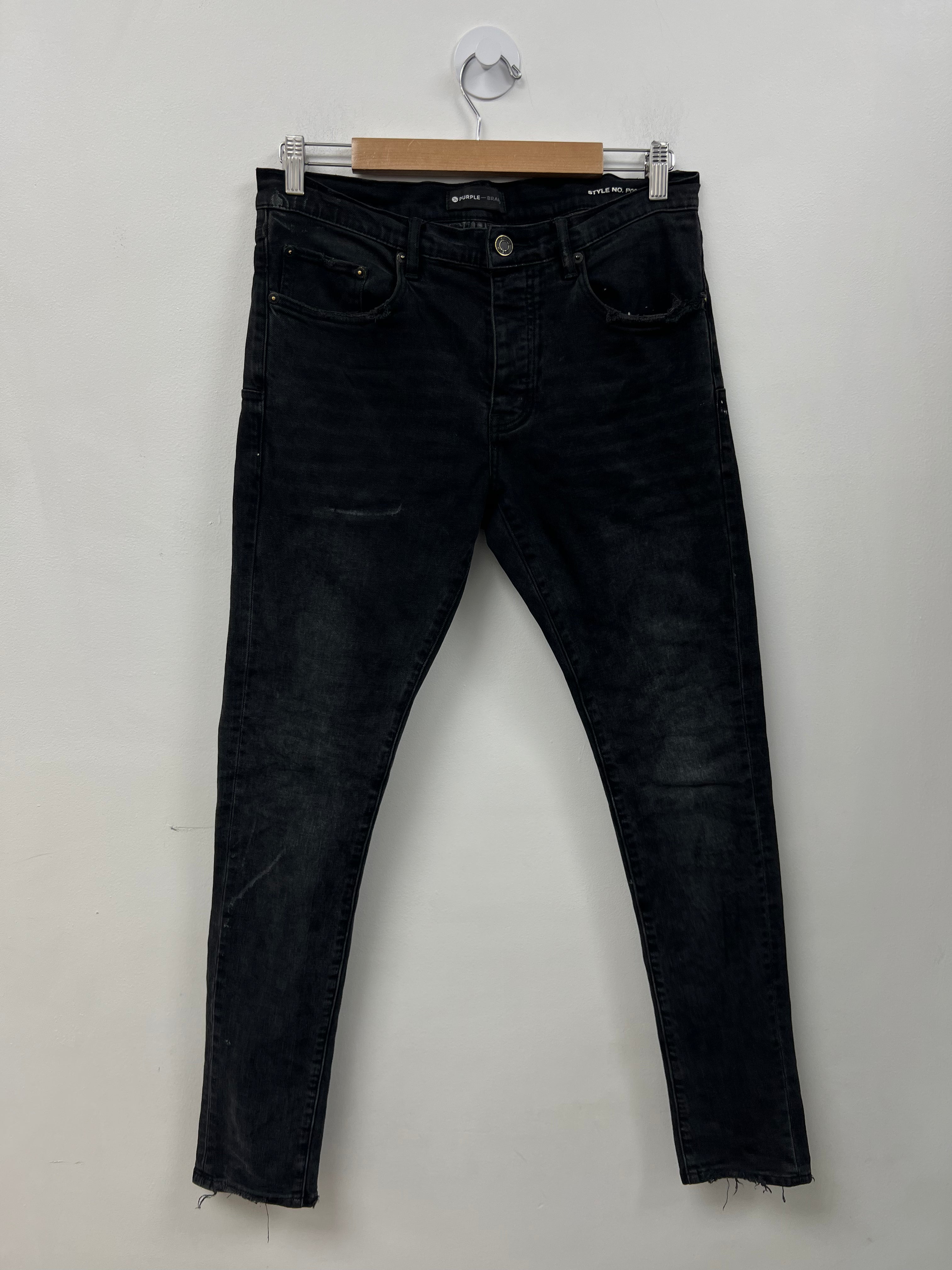 Purple Brand Black Jeans