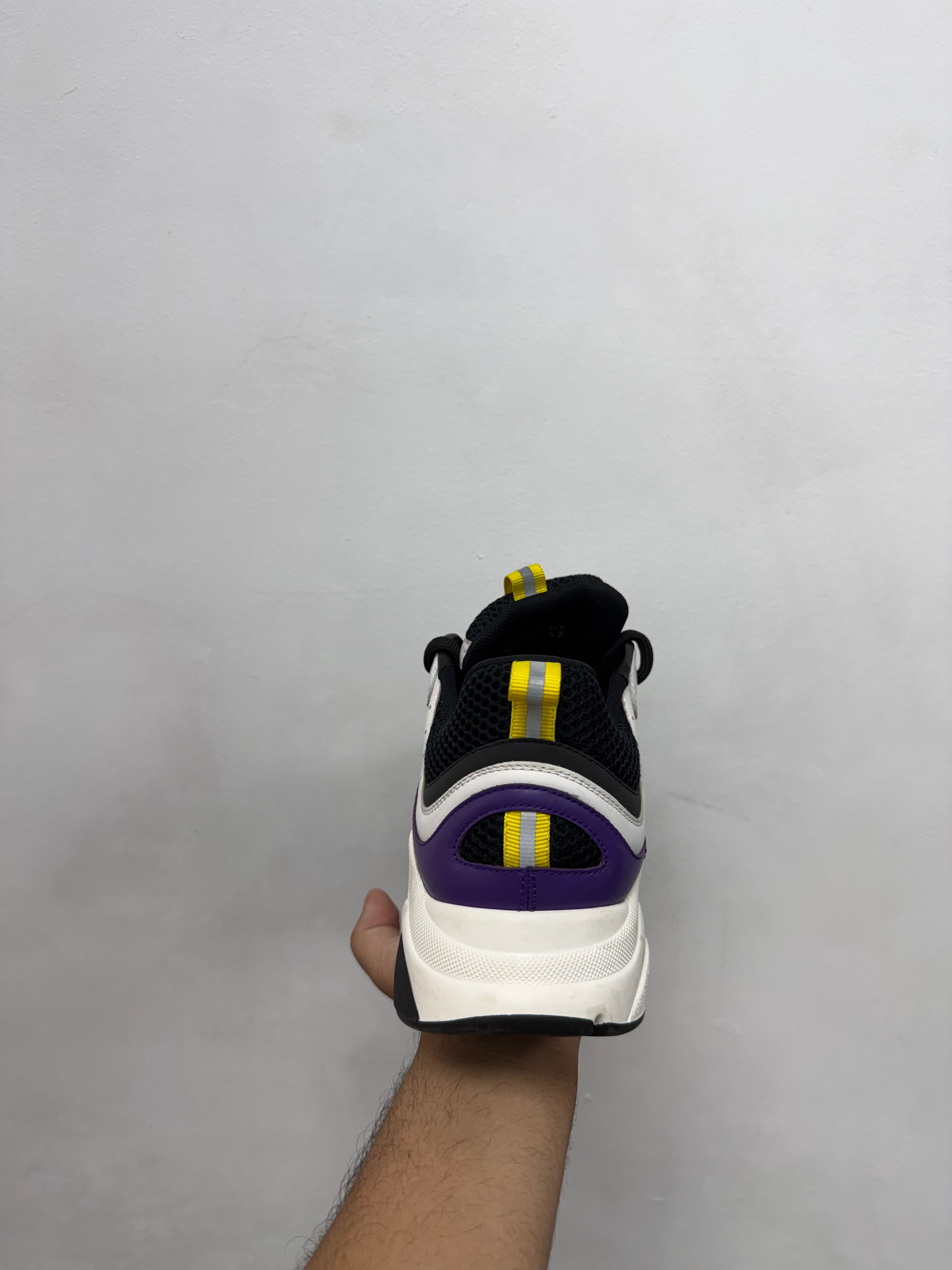 Dior B22 Lakers Yellow Sneakers