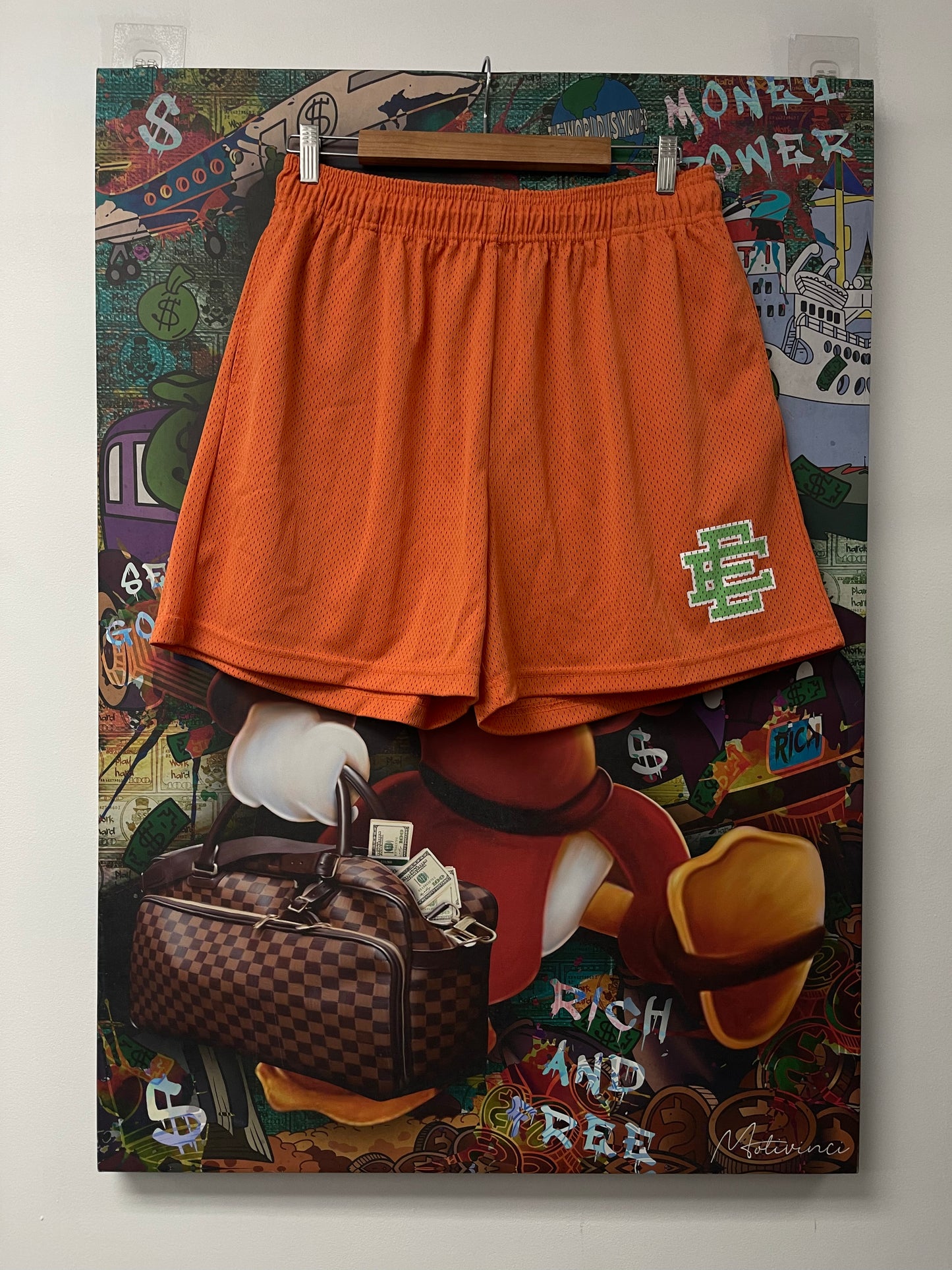 EE Shorts Coral Mint Used