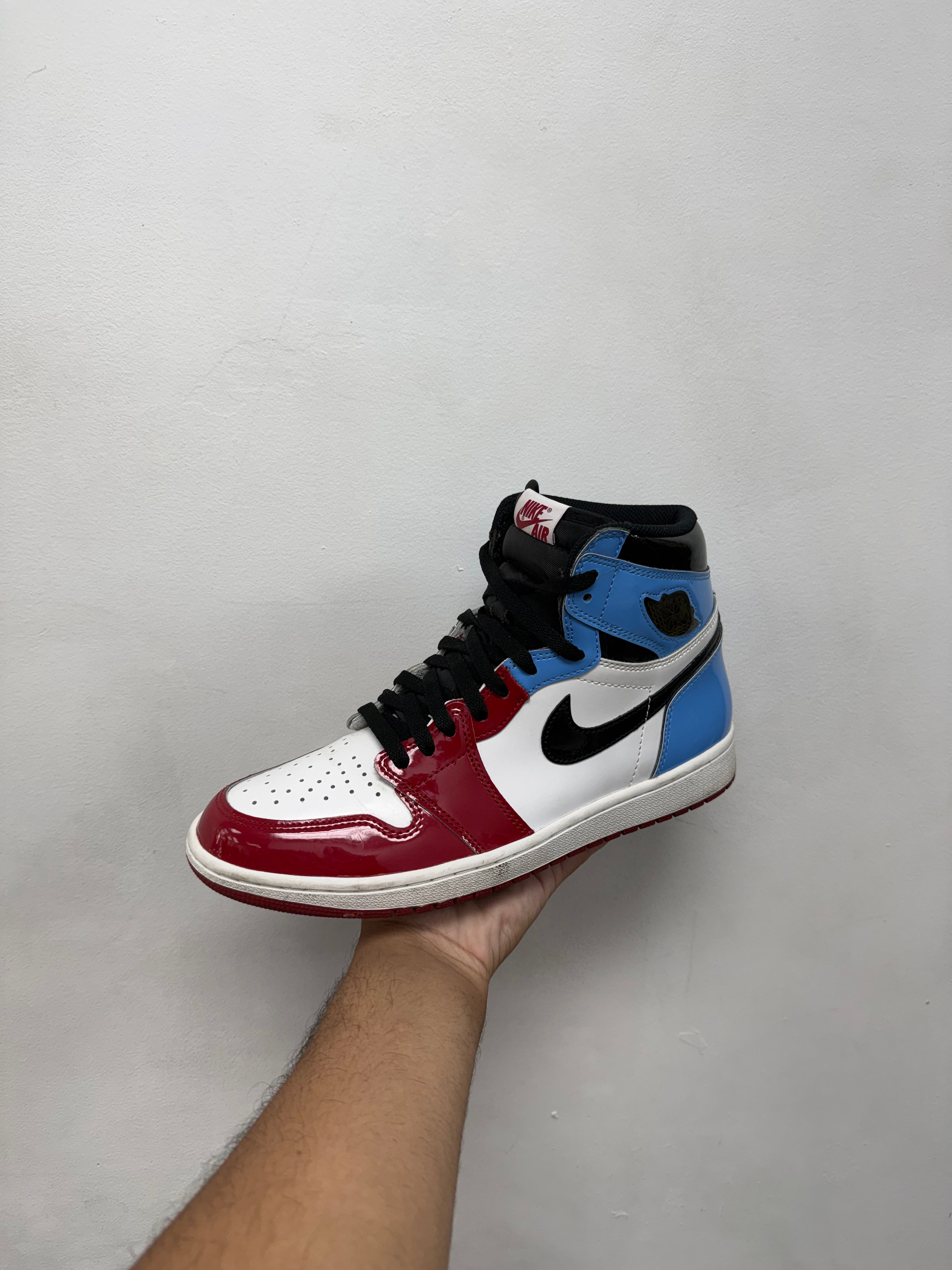 Jordan 1 Fearless Patent Sneakers