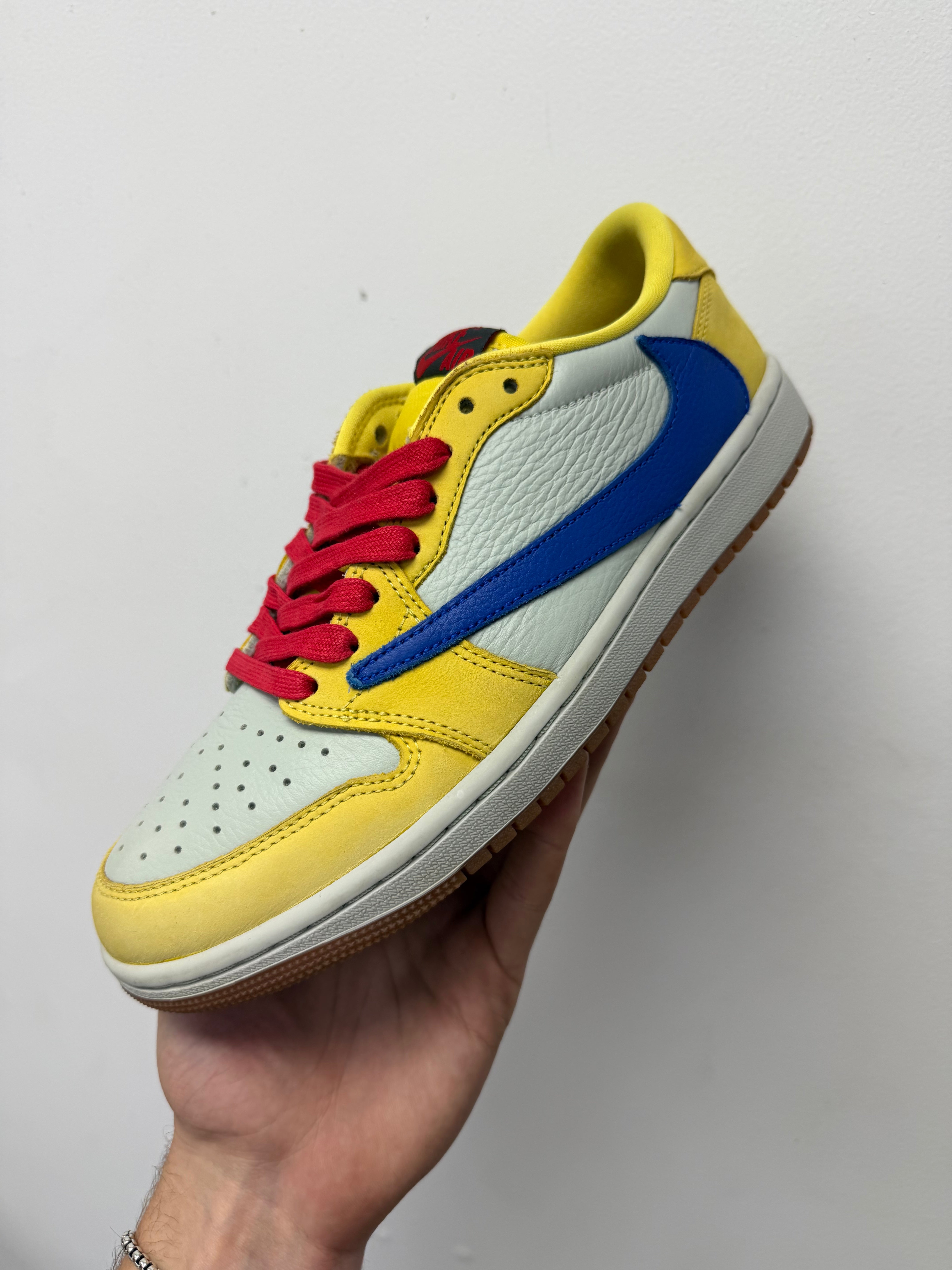Jordan 1 Low TS Canary Sneakers
