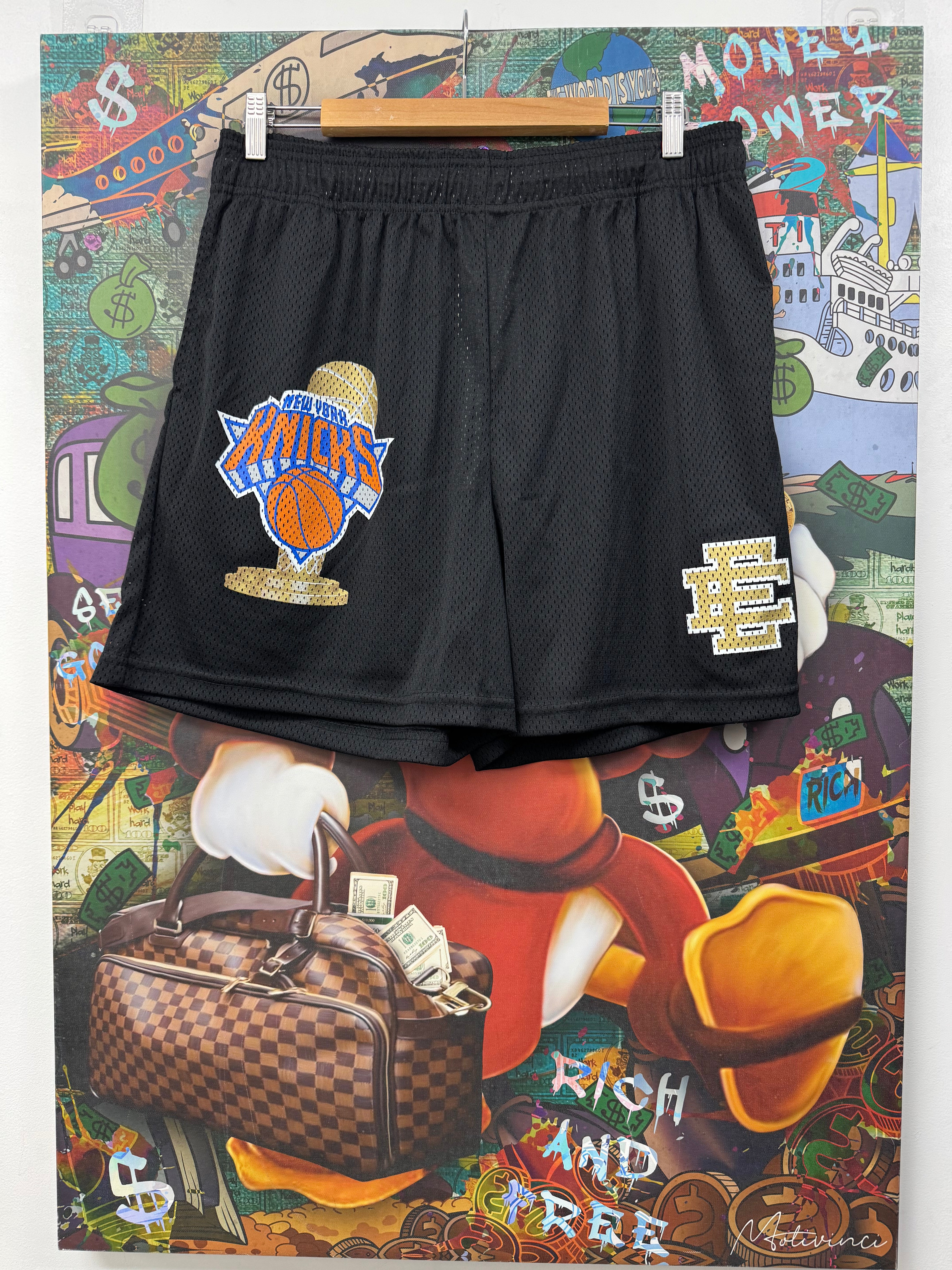 Eric Emanuel NY Knicks Champs Shorts