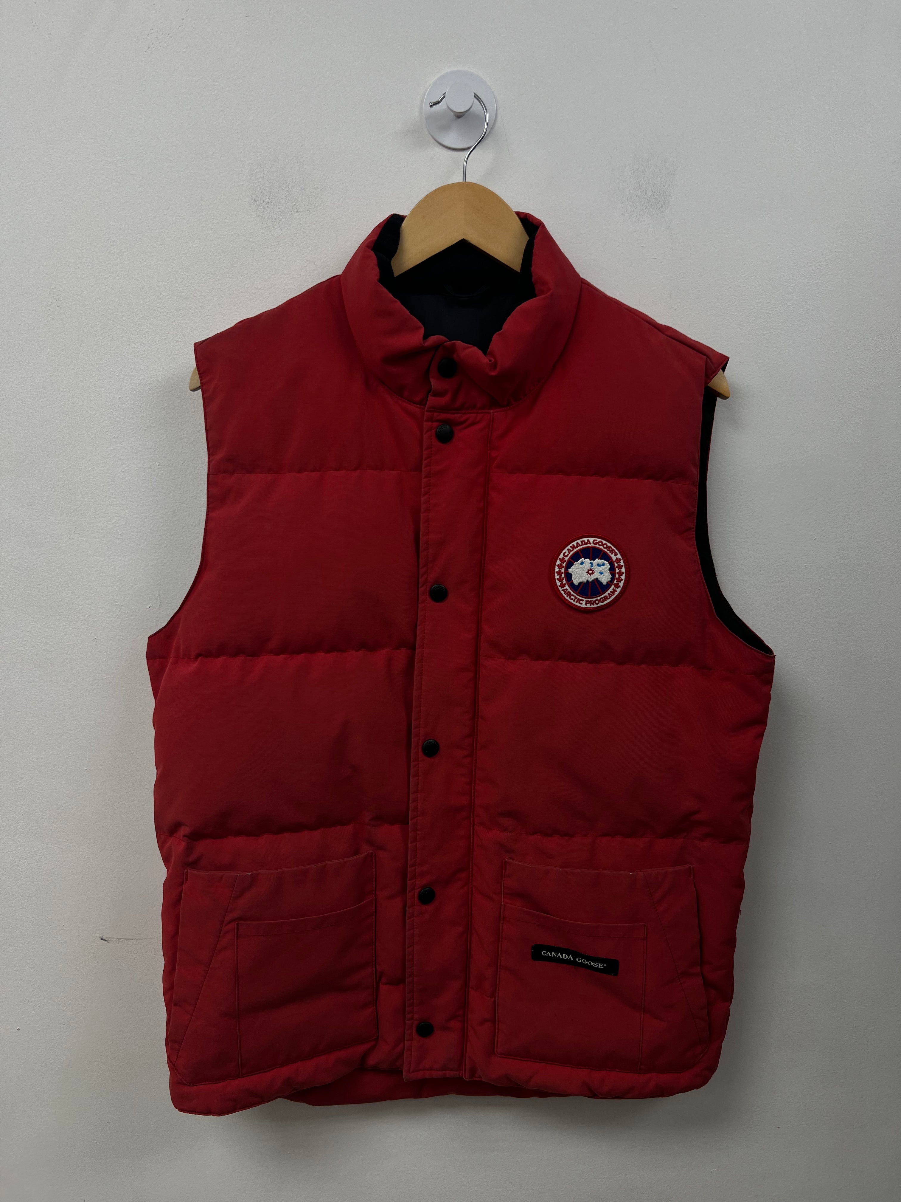Canada Goose Red Puffer Vest