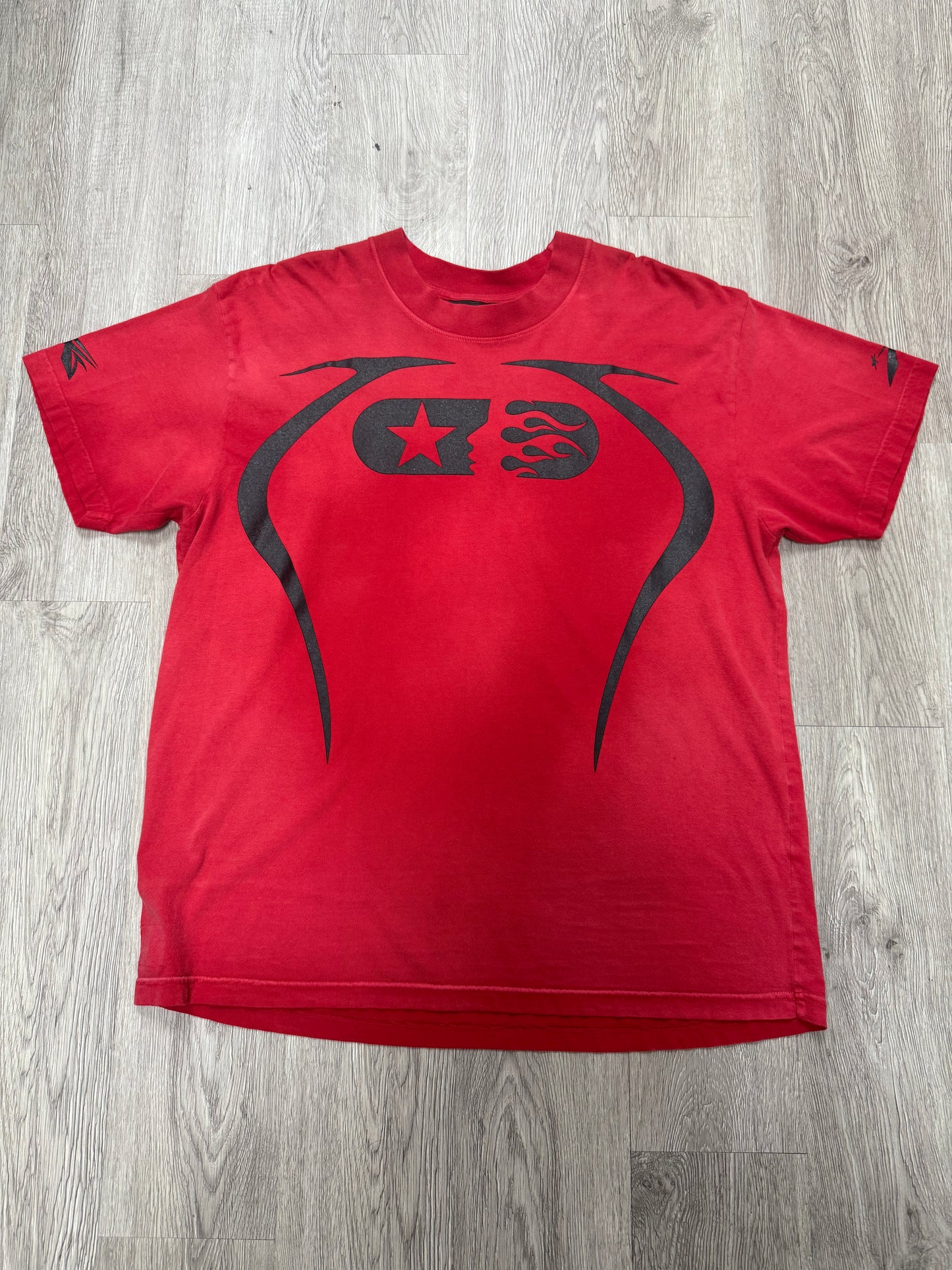 Hellstar 7 On 7 Tee Red New Large