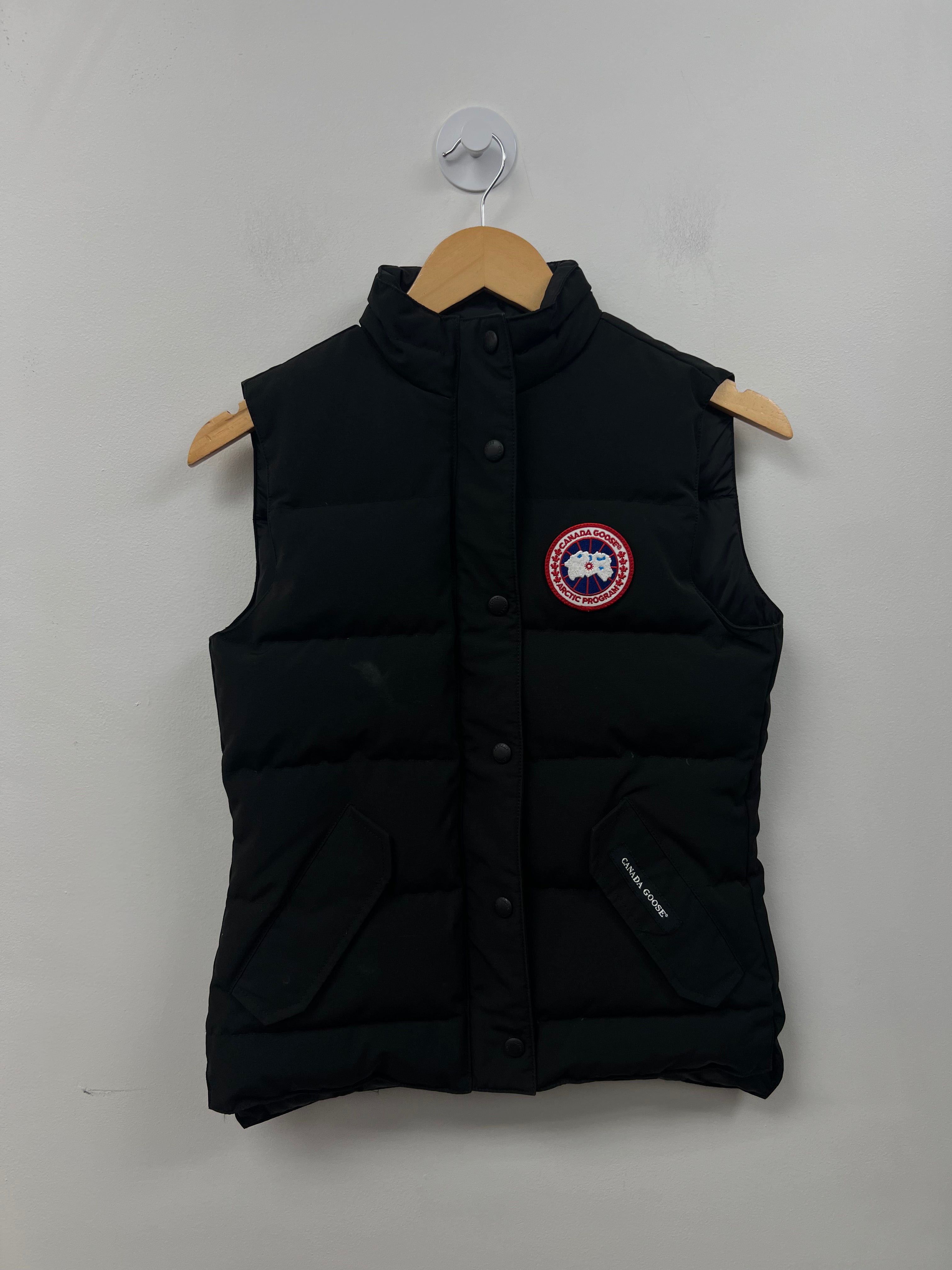 Canada Goose Black Puffer Vest