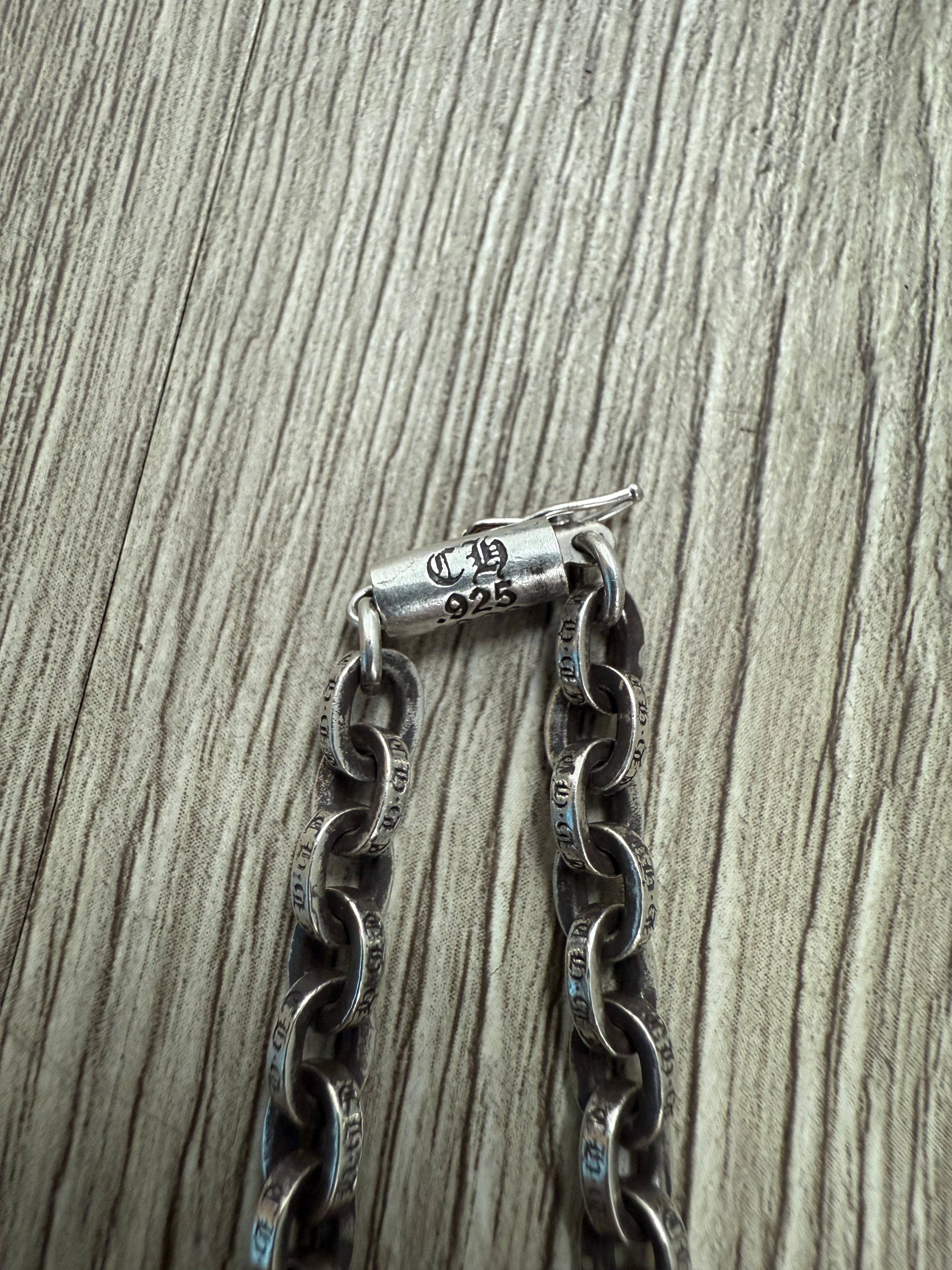 Chrome Hearts Paper Chain Necklace Used 24 Inch No Dust Bag