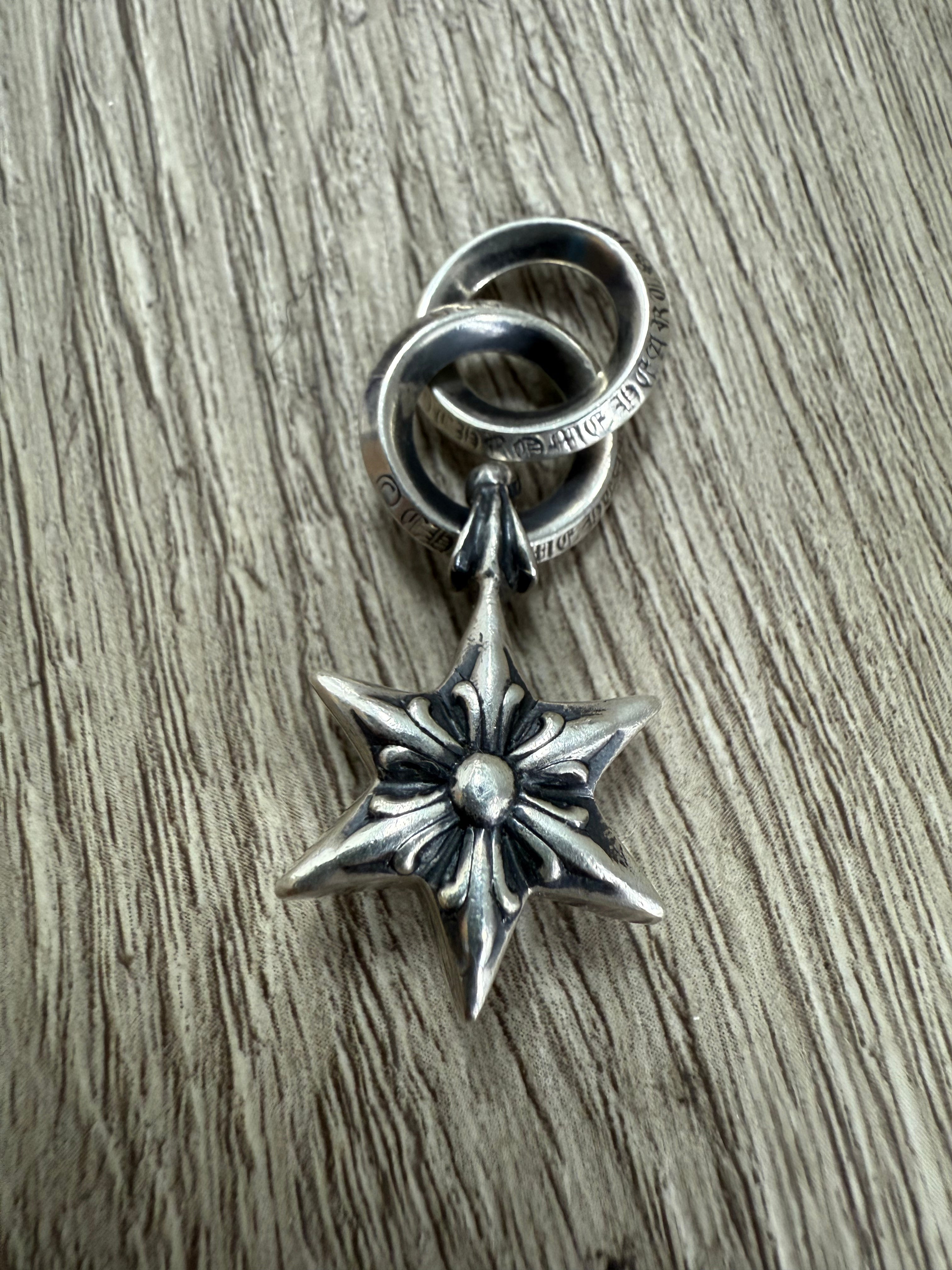 Chrome Hearts Star Pendant Used One Size No Dust Bag