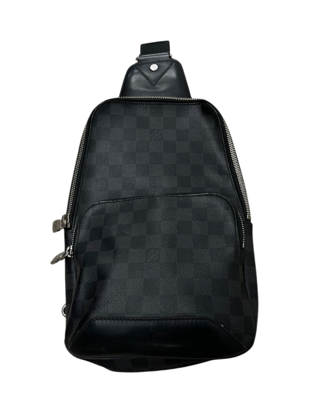 Louis Vuitton Damier Avenue Sling Black Bag