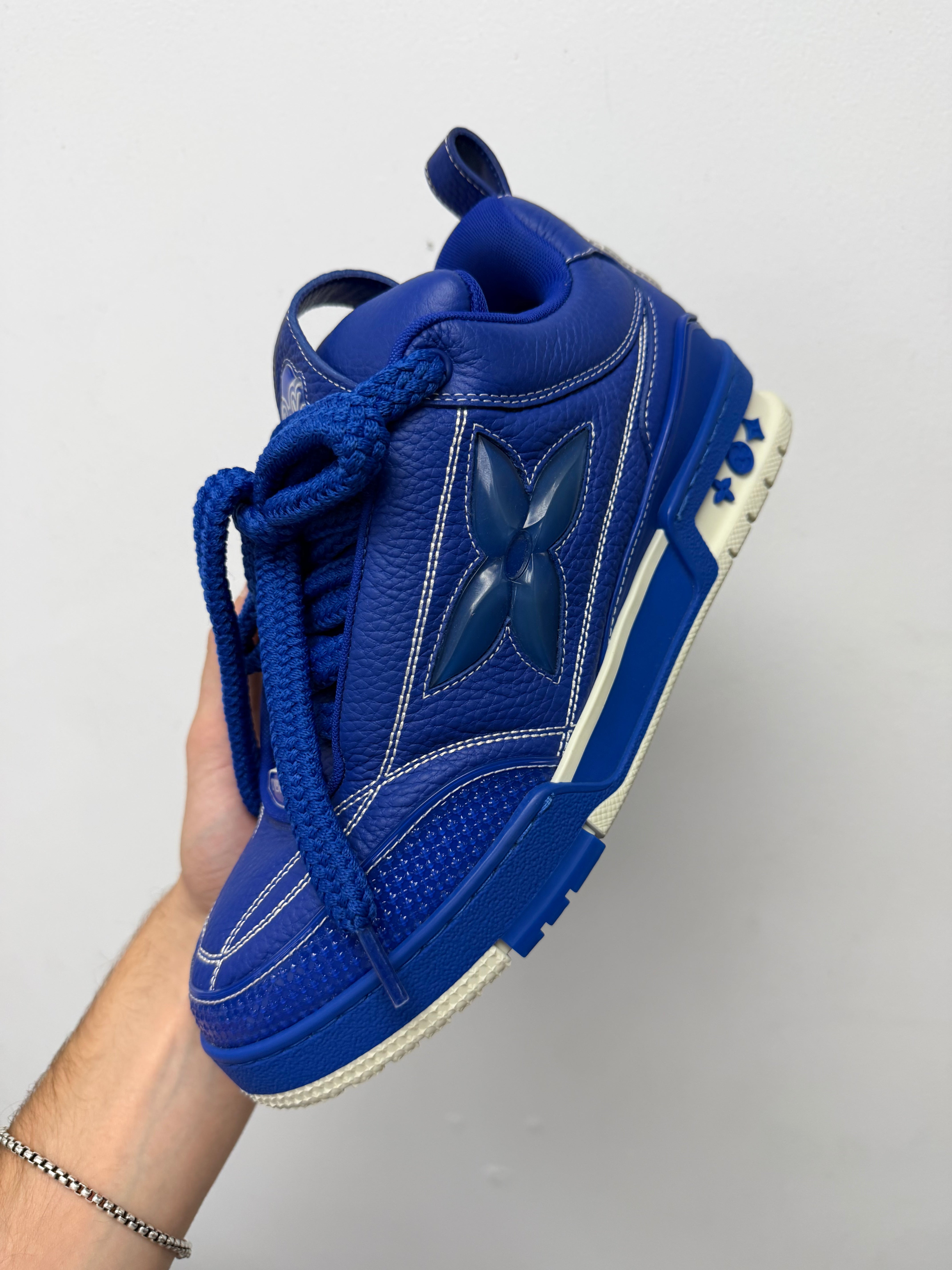 Louis Vuitton Blue Skate Sneakers