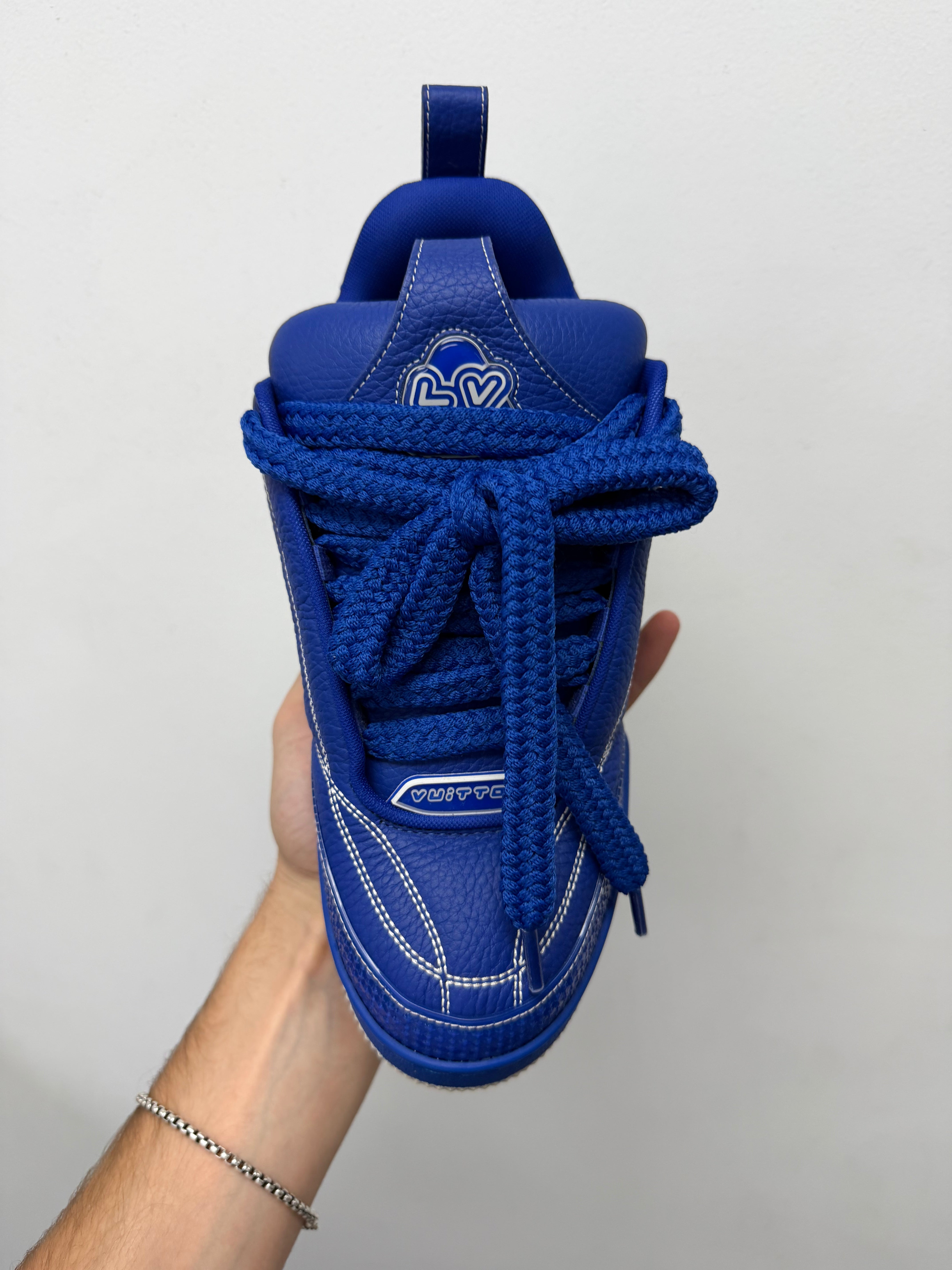 Louis Vuitton Blue Skate Sneakers