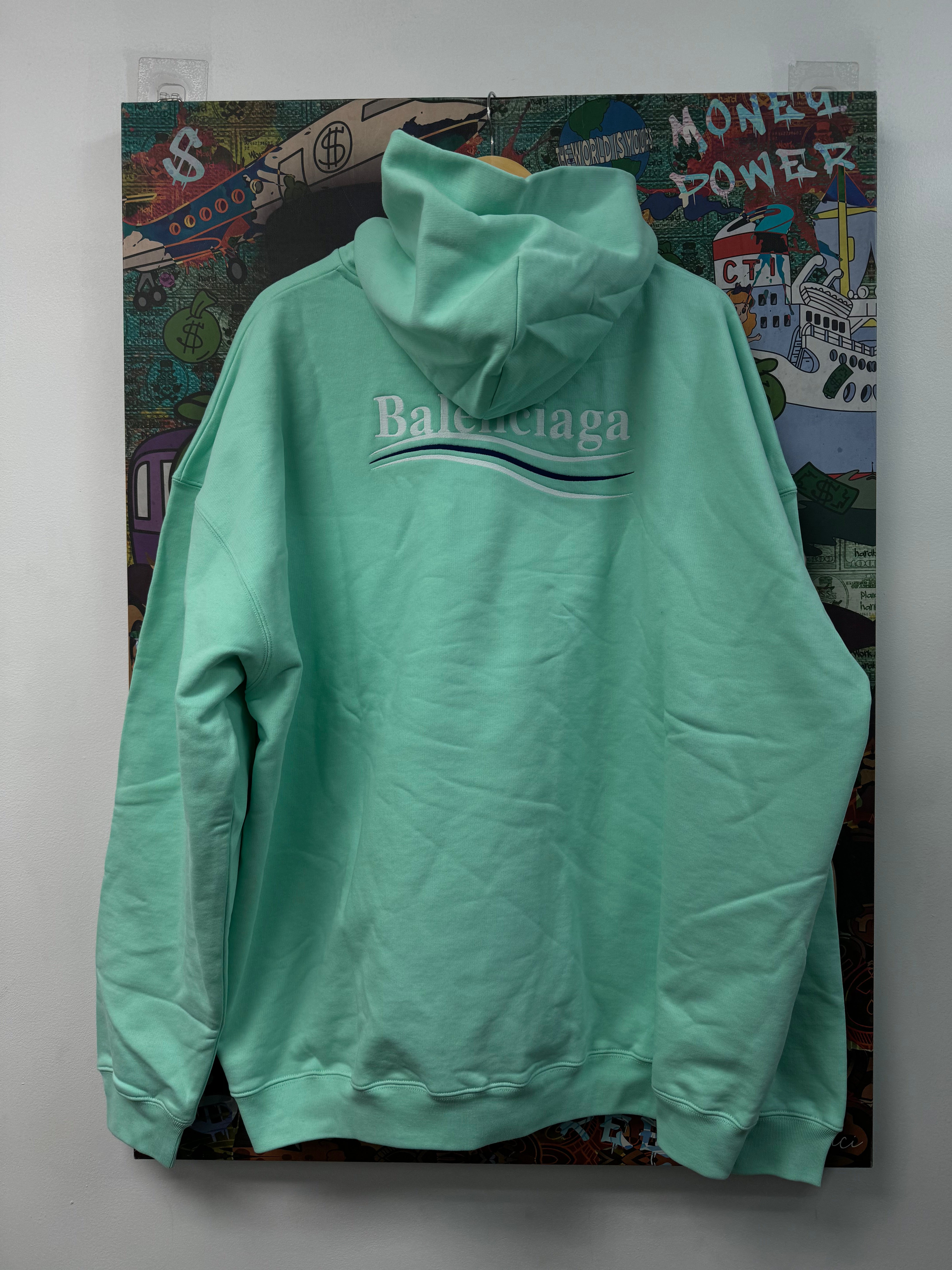 Balenciaga Tiffany Blue Campaign Hoodie