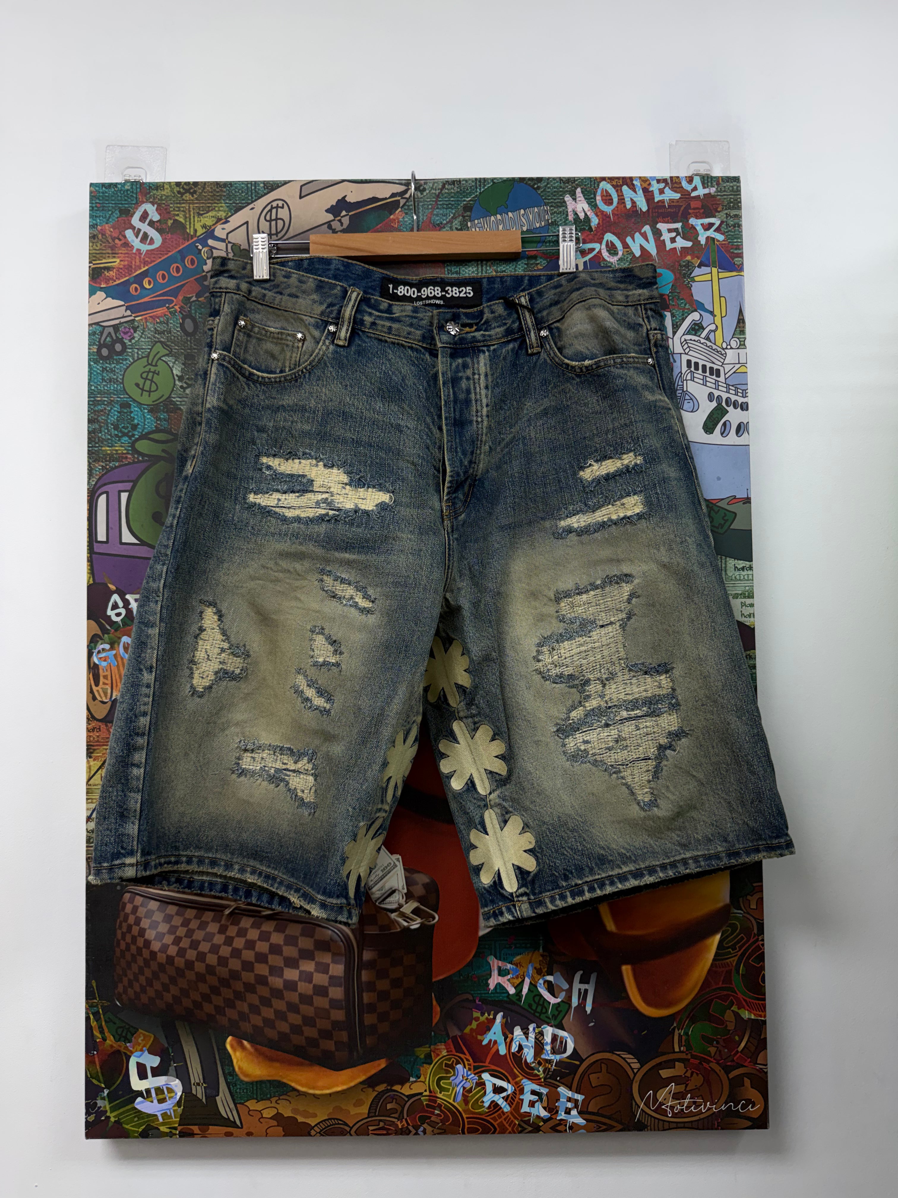 LOST SHDWS Bstroy Shorts