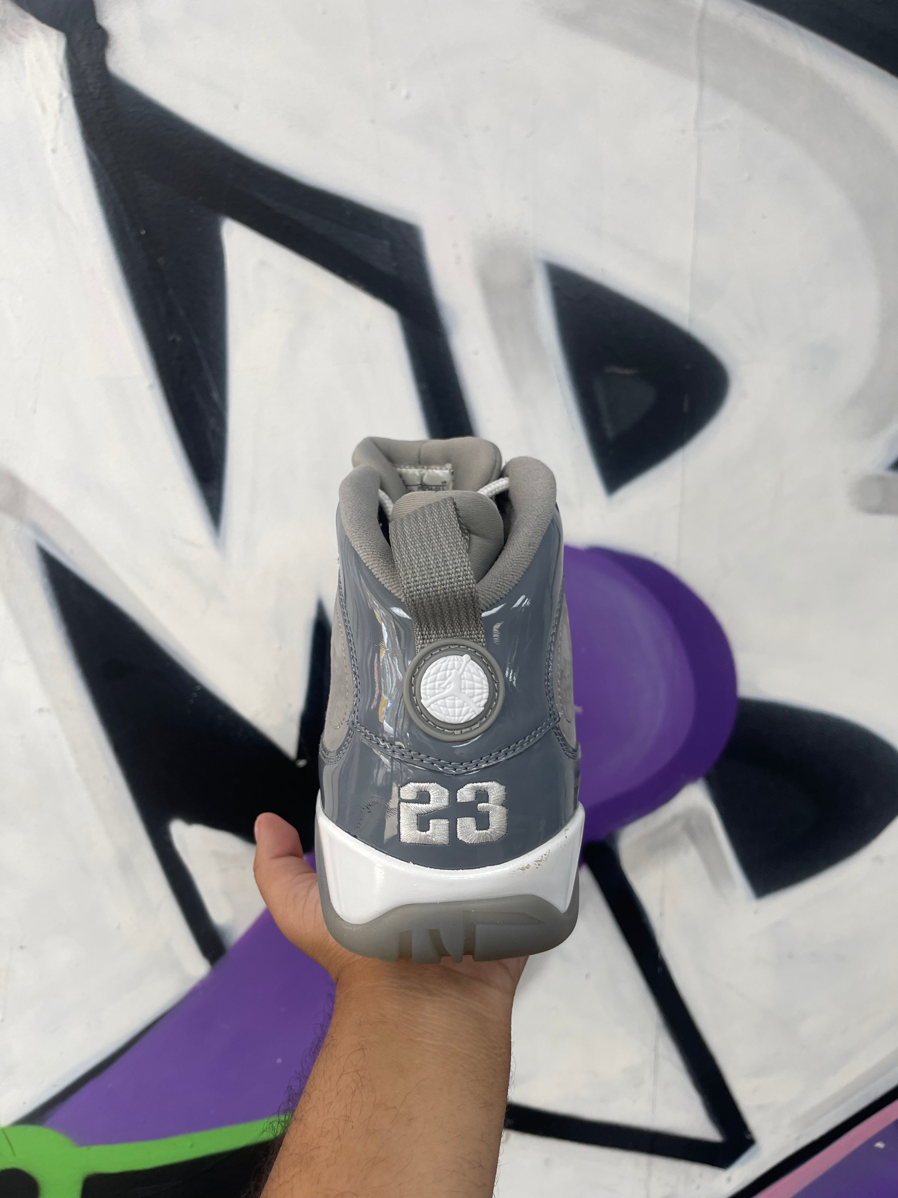 Jordan 9 Cool Grey Sneakers