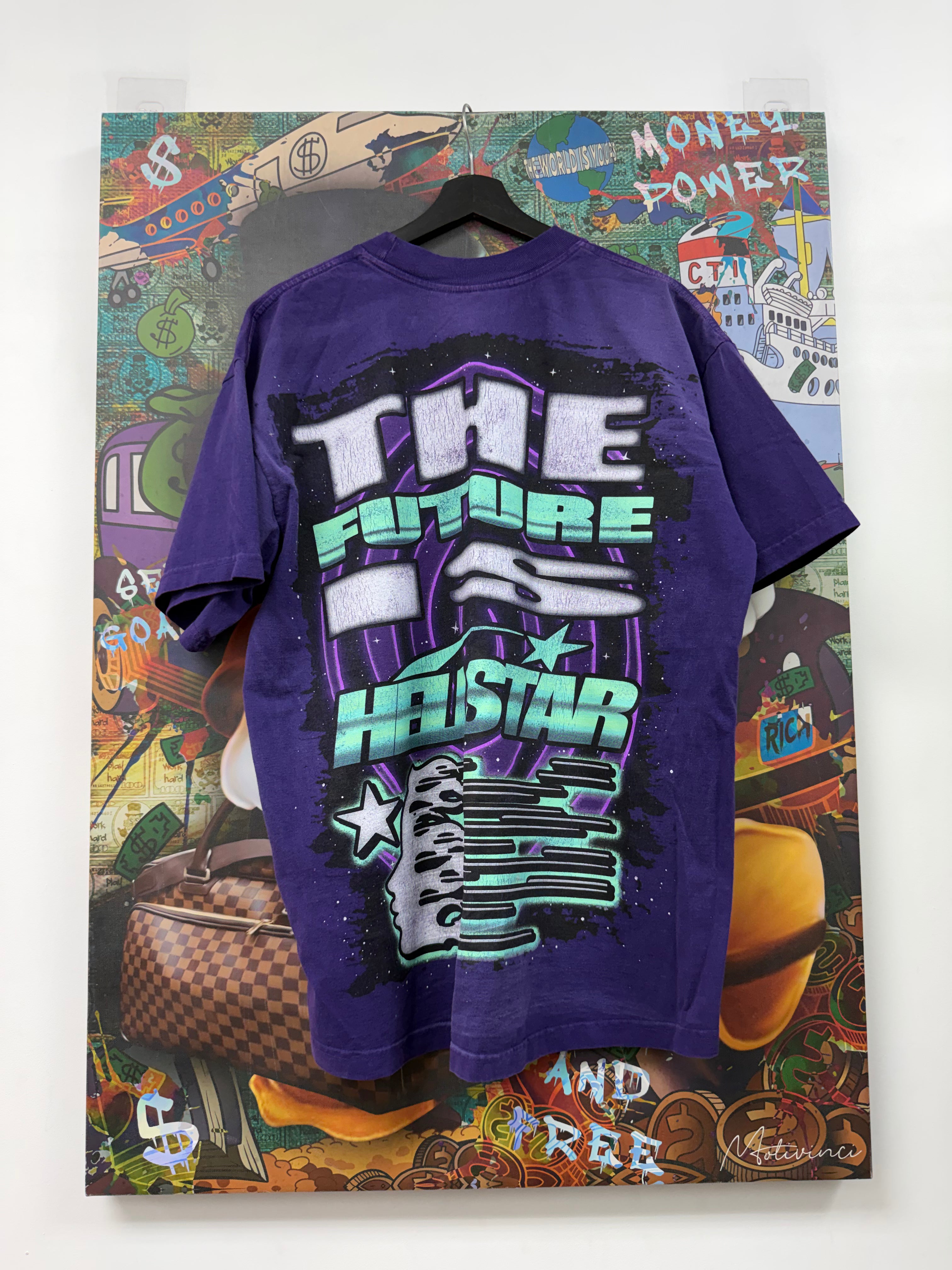 Hellstar Purple Goggle Tee