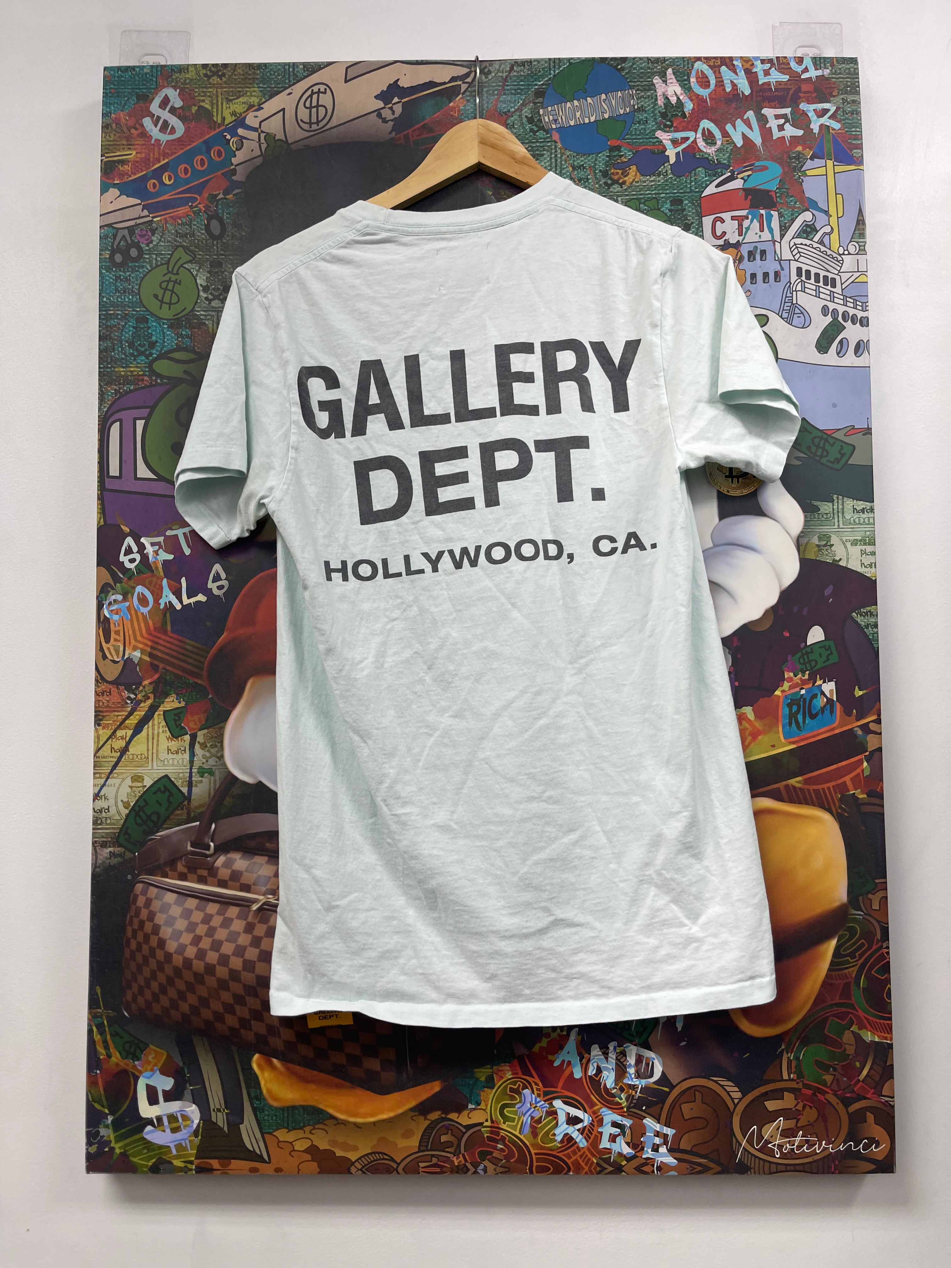 Gallery Dept Baby Blue Souvenir Tee