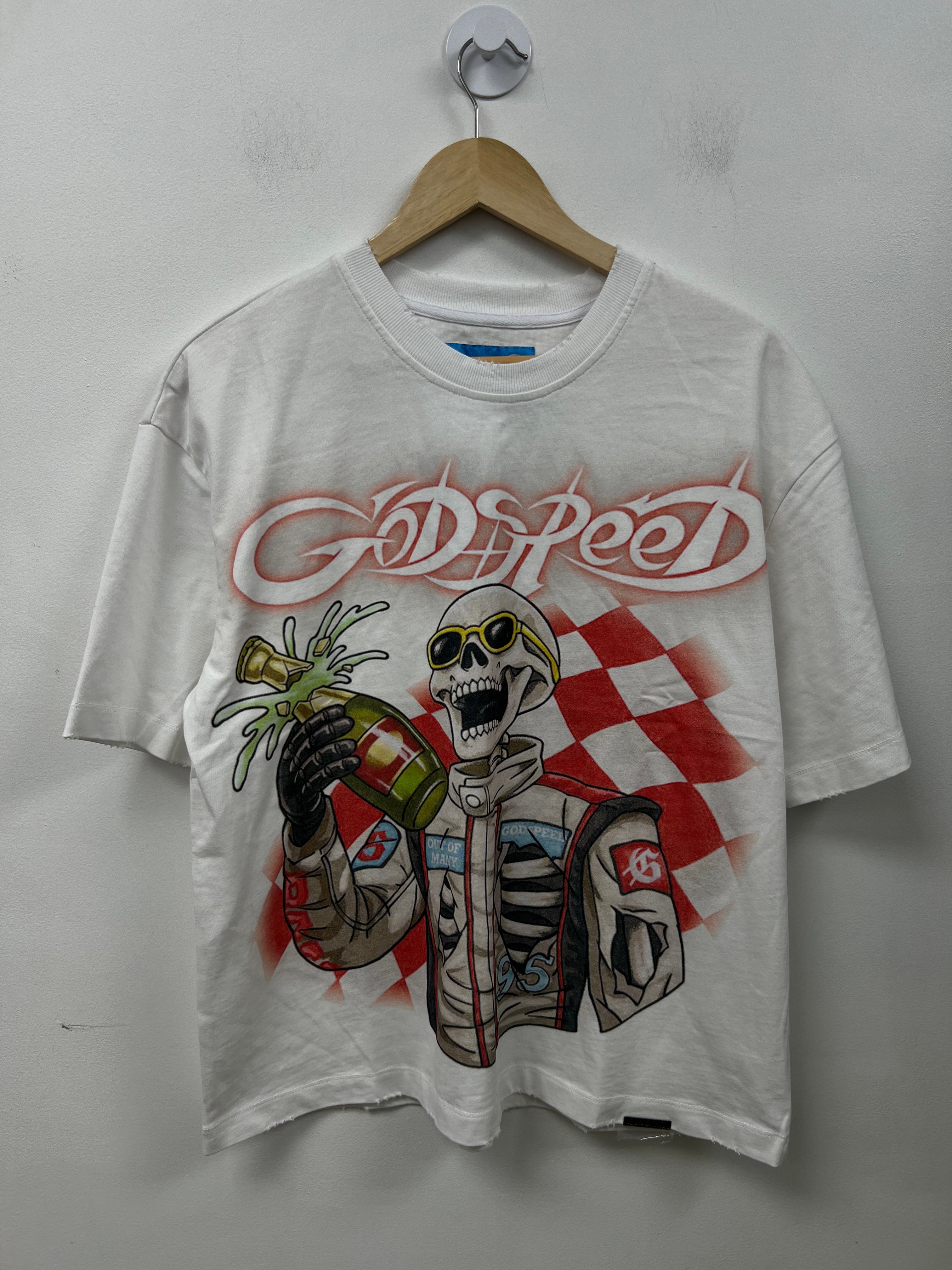 Godspeed White Winners Tee
